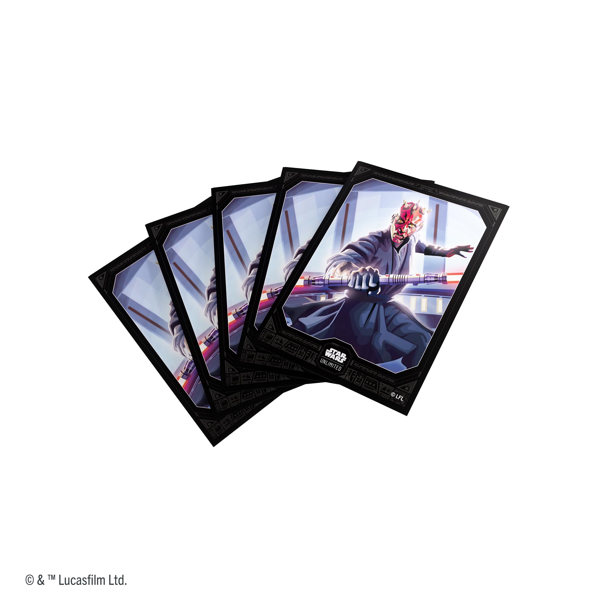 Gamegenic Star Wars: Unlimited Premium Art Sleeves Set 5 - Darth Maul (60 Sleeves)