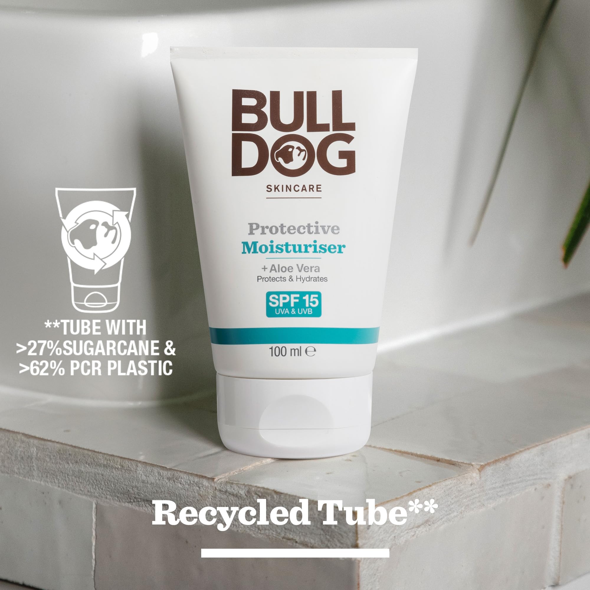 Bulldog Skincare for Men Protective Moisturiser SPF 15 - Hydrating | Non-Greasy | 100ml 4