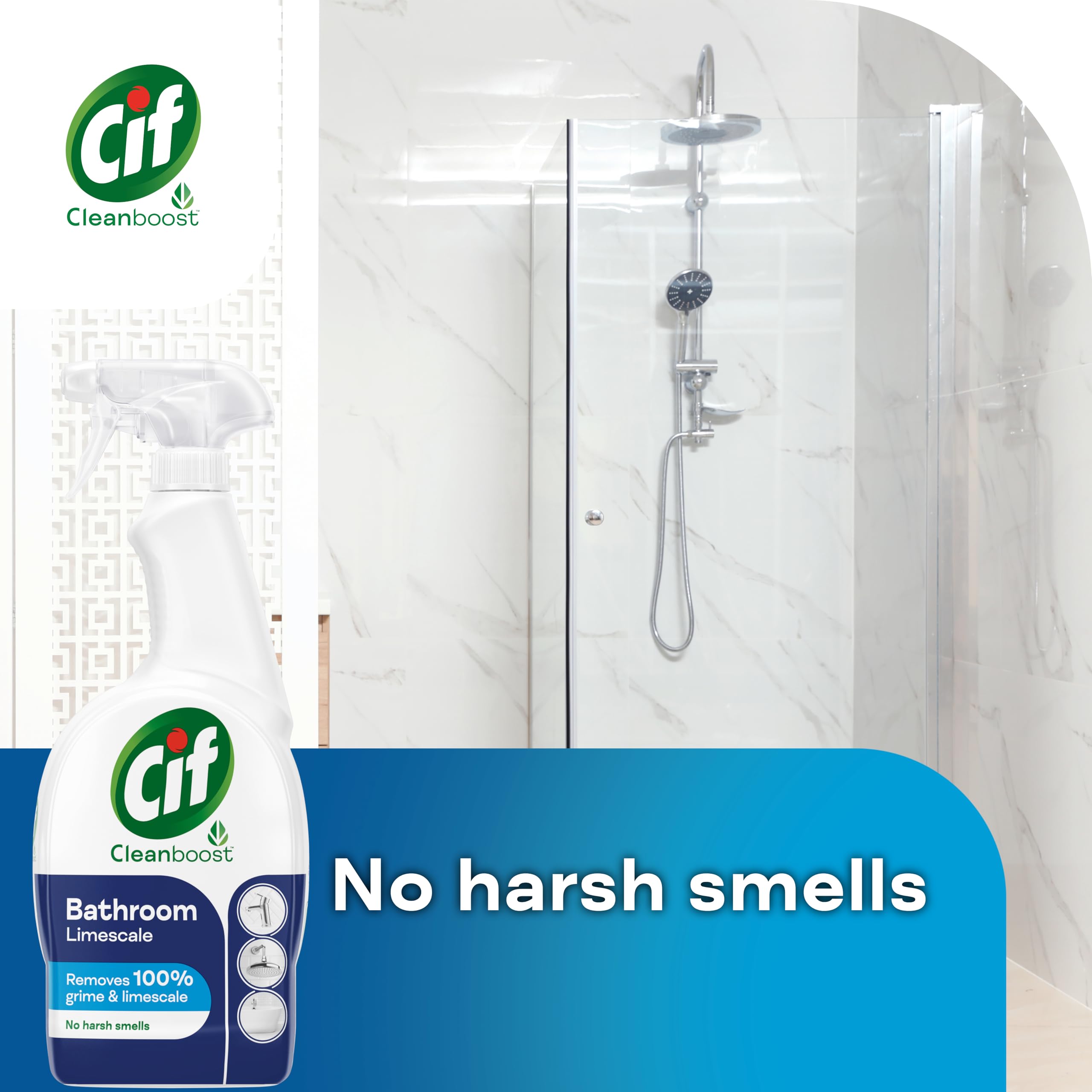 Cif Cleanboost Bathroom Spray (700 ml) 3