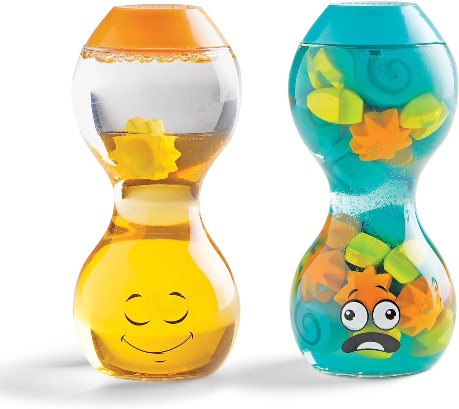 Learning Resources Express Your Feelings Sensory Bottles - Calm & Overwhelmed, Ages 3-7