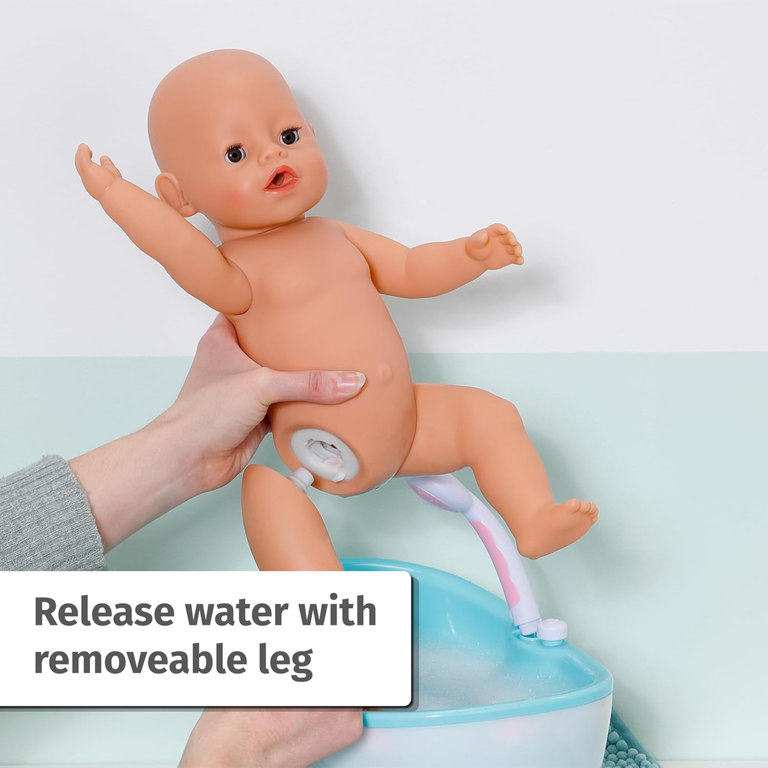 BABY born Jonas Baby Doll with 10 Functions & Accessories - 43cm Interactive Doll for Kids