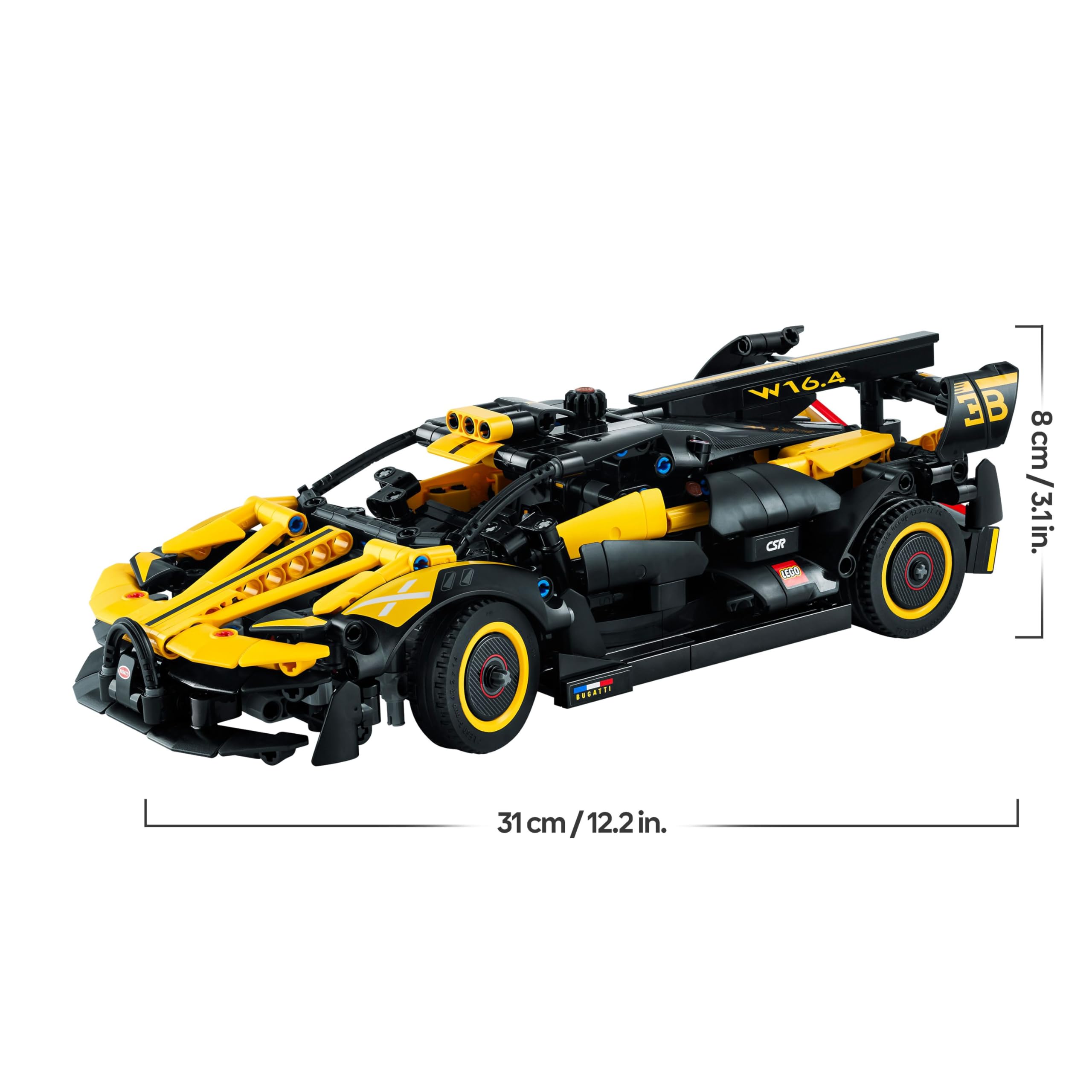 LEGO Technic 42151 Bugatti Bolide Racing Car Model Building Set | Ages 9+ 6
