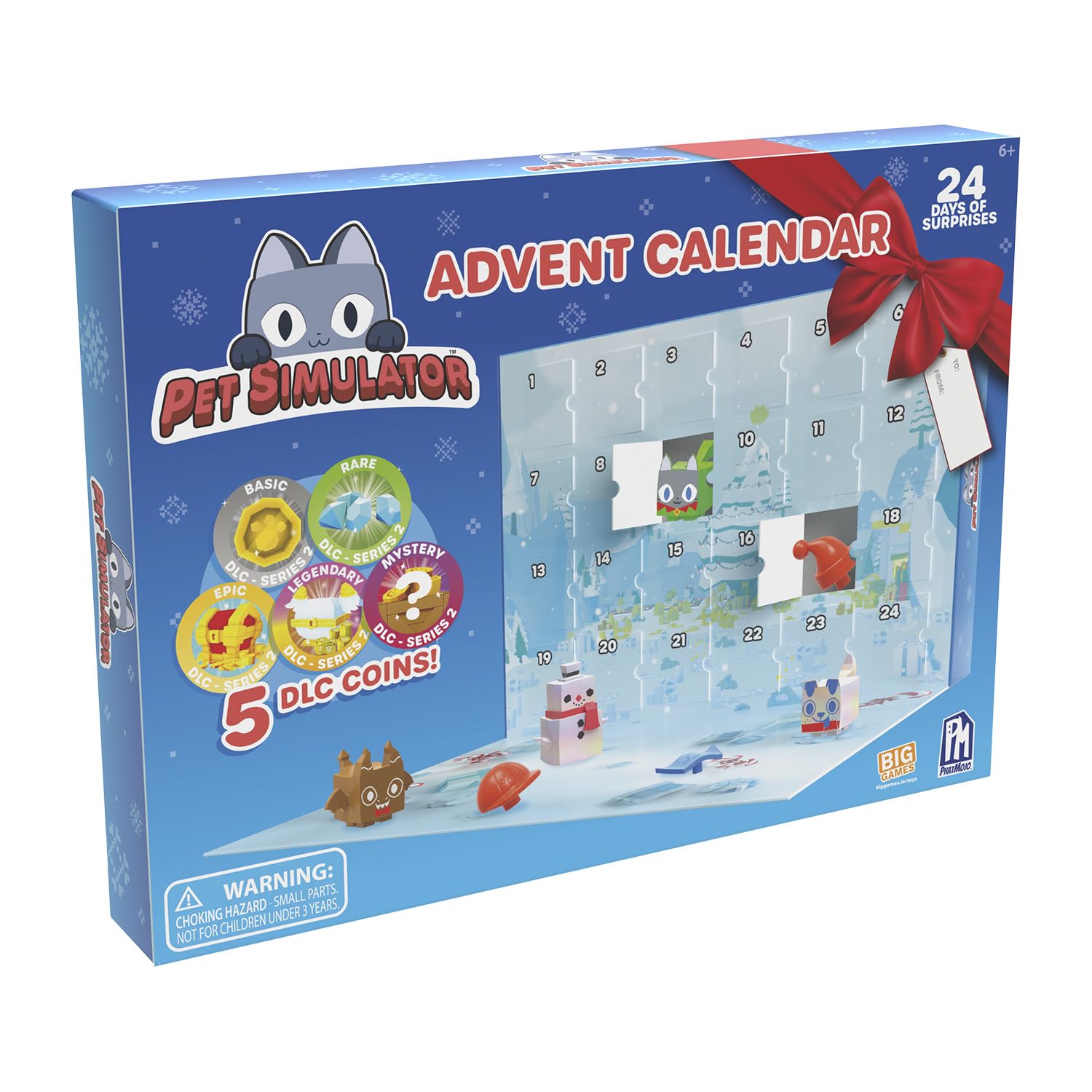 Pet Simulator Series 2 Advent Calendar - 24 Days of Exclusive Pet Figures & DLC Codes 5