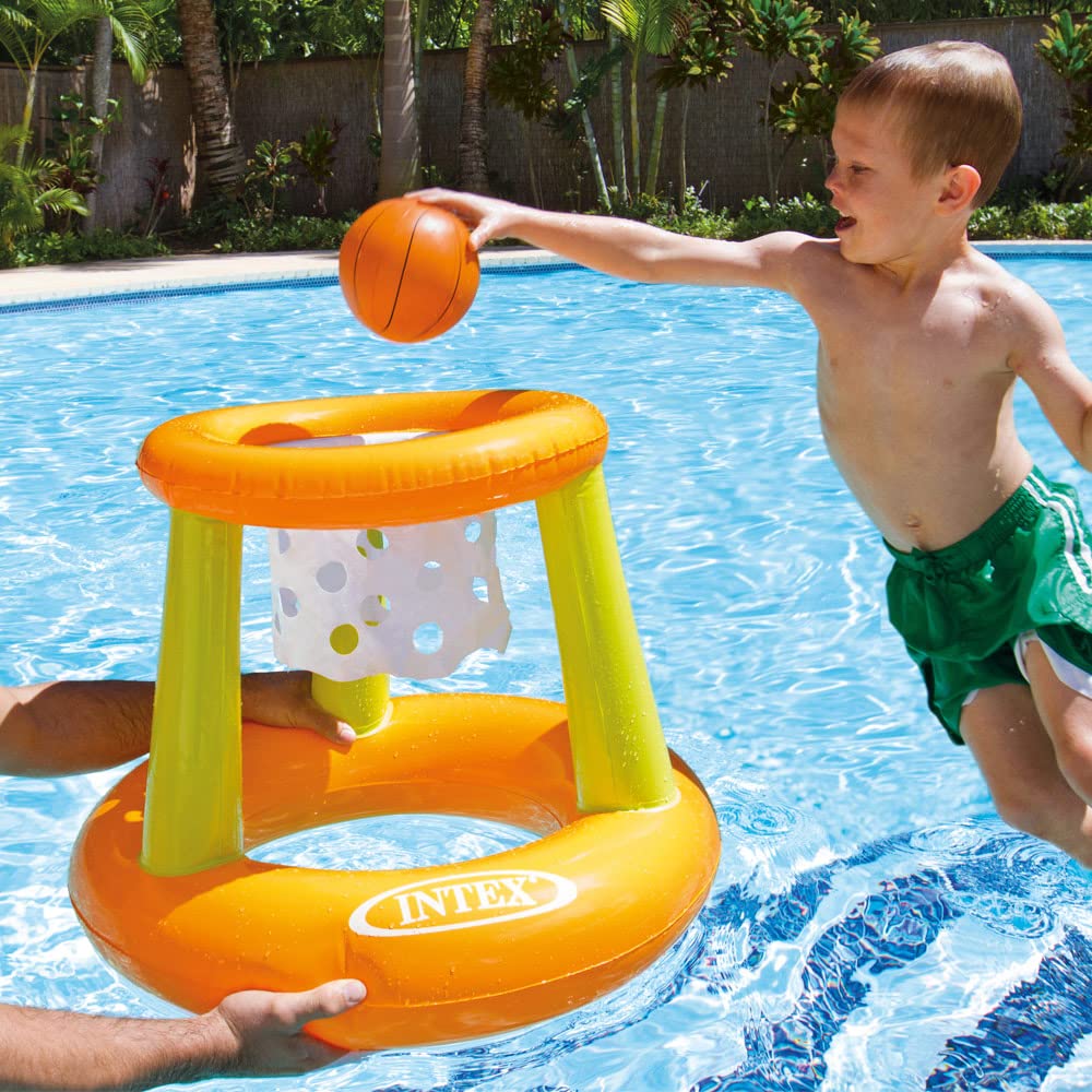 Intex 58504EP Floating Hoop Game - Pool Basketball Playset for Family Fun 3
