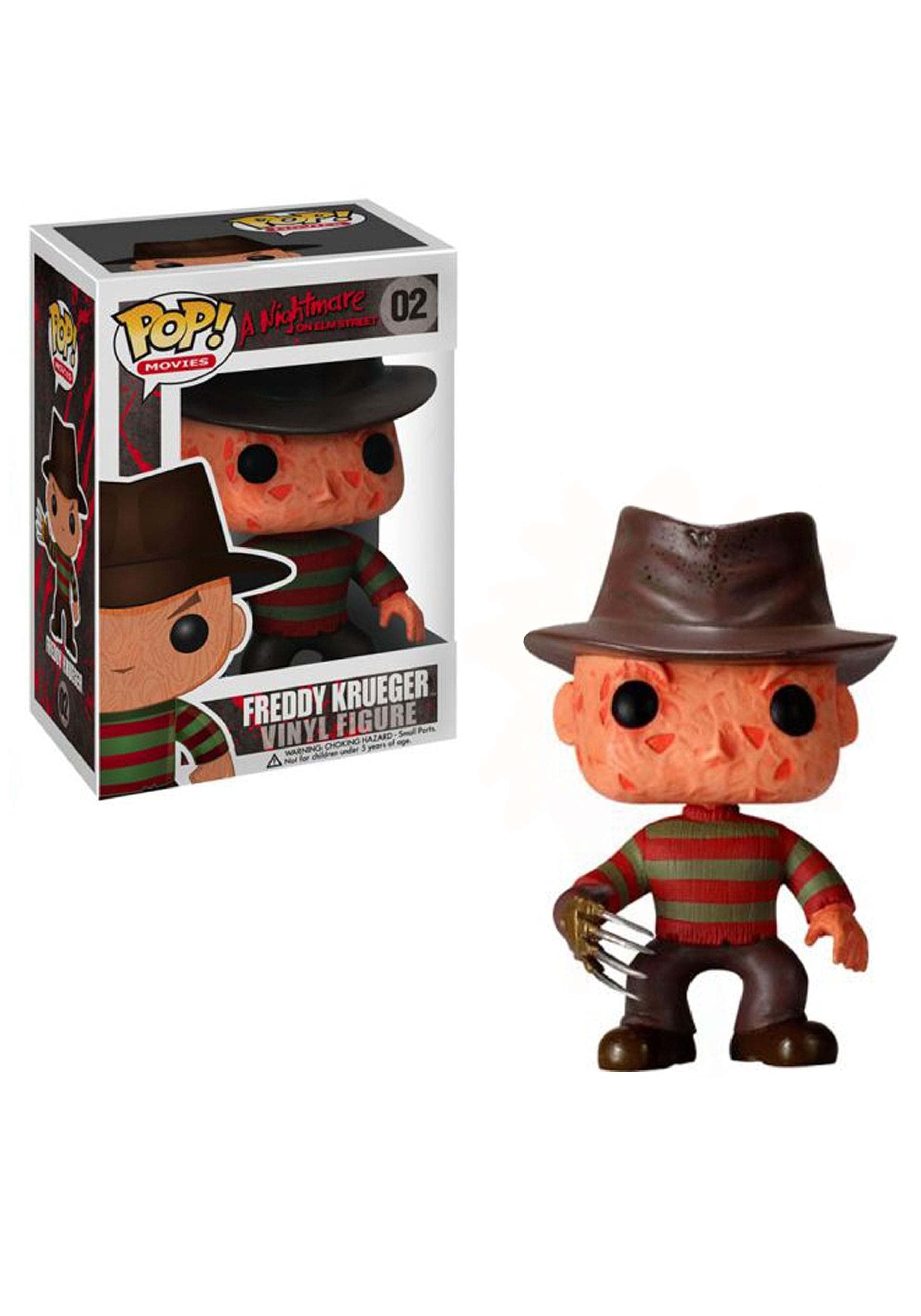 Funko Pop! Movies - Freddy Krueger Vinyl Figure - Nightmare on Elm Street Collectible
