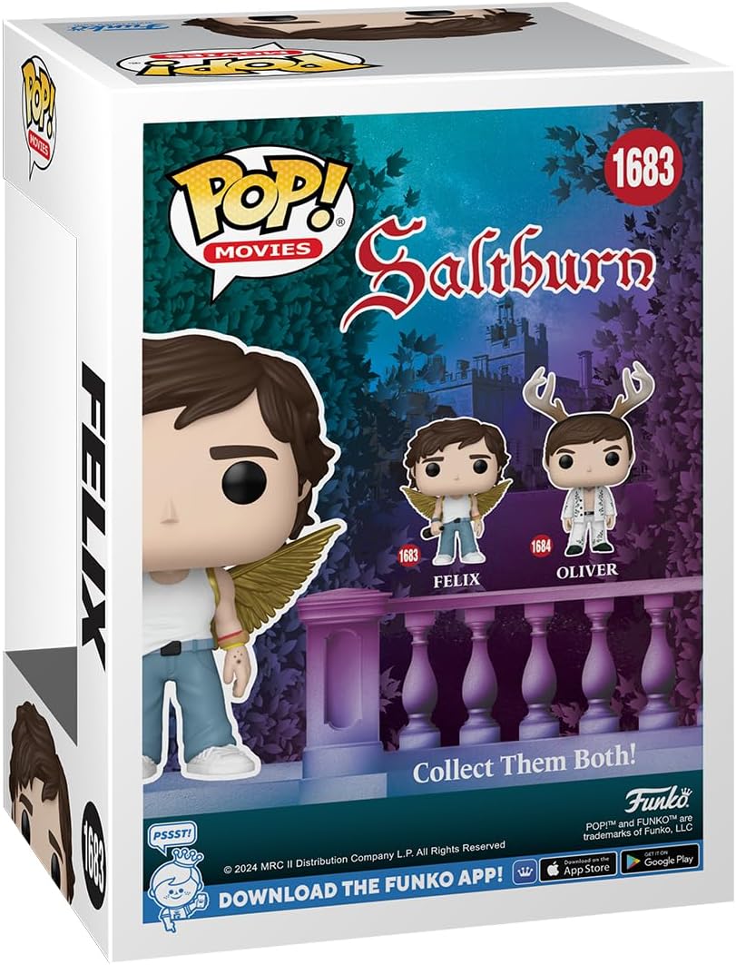 Funko Pop! Movies Saltburn - Felix Collectable Vinyl Figure (85732) 8