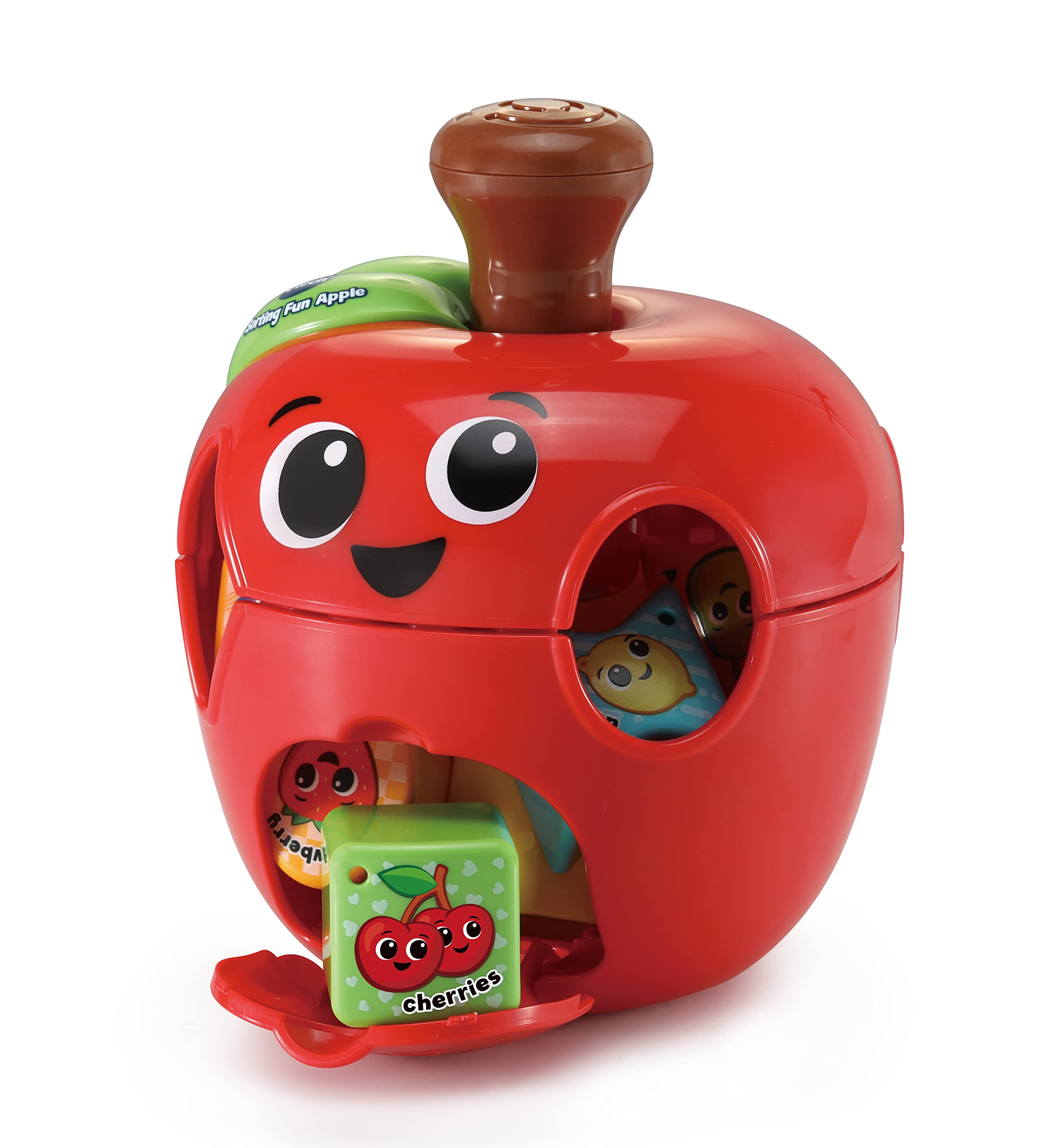VTech Sorting Fun Apple Shape Sorter - Educational Toy for Ages 1-3 | 10 Shapes 1