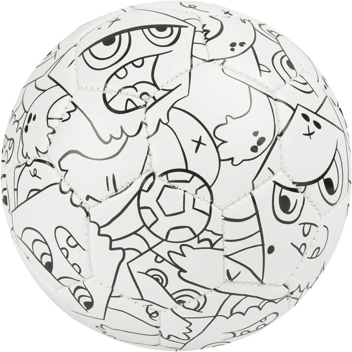 Mitre Scriball Zultz Personalisable Mini Football with Colouring Pens 5