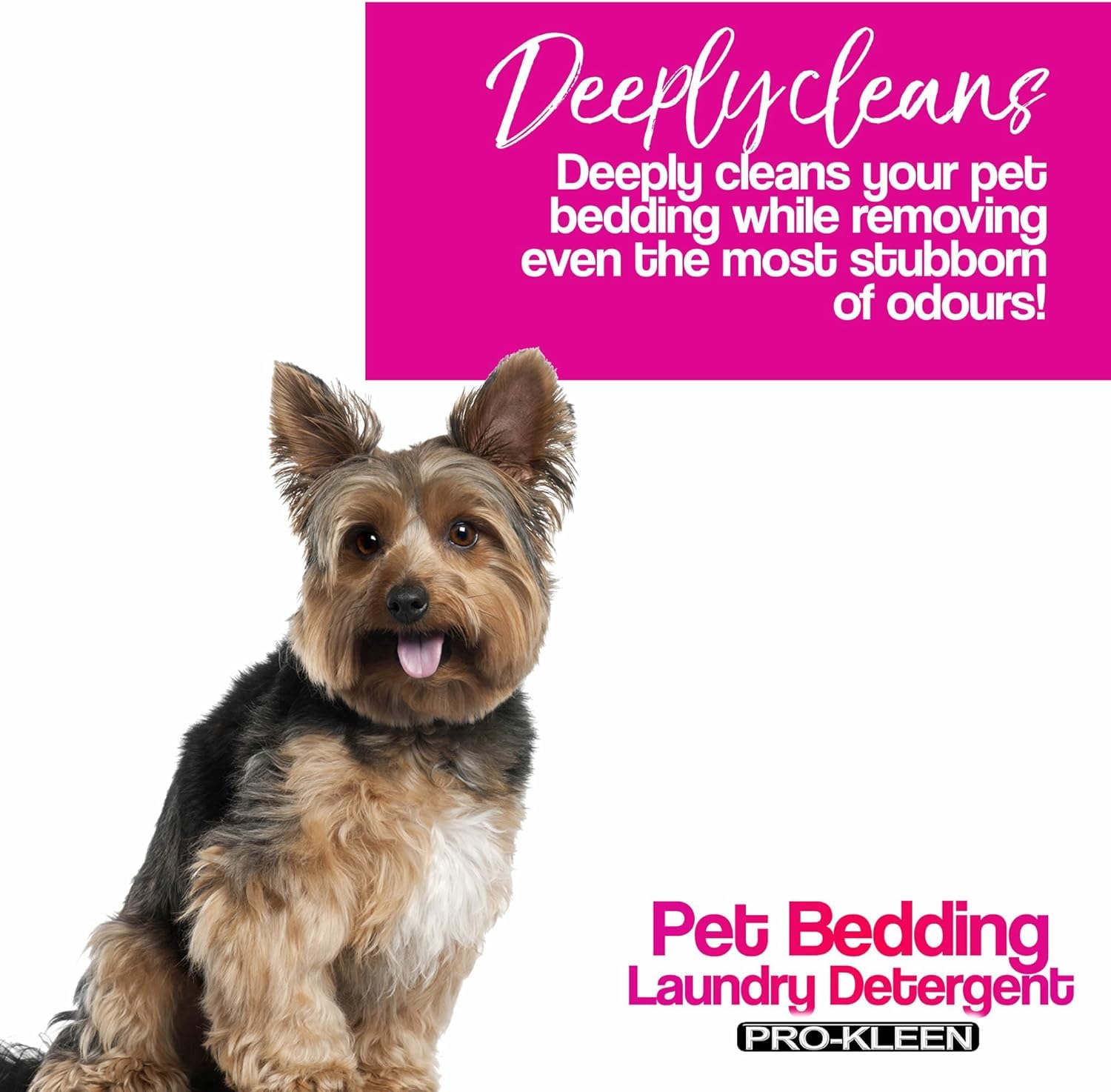 Pro-Kleen Pet Bedding Laundry Detergent - Fresh Linen Scent | Non-Bio | 1L 5