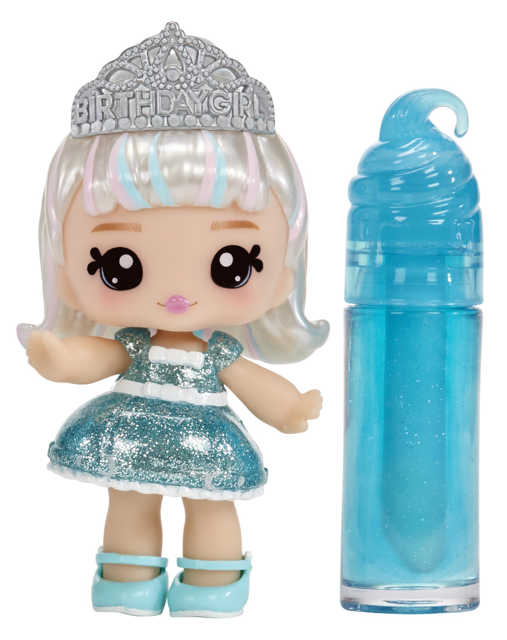 Yummiland Callie Birthday Cake - Scented DIY Lipgloss Doll with Customizable Fashion & Accessories 3