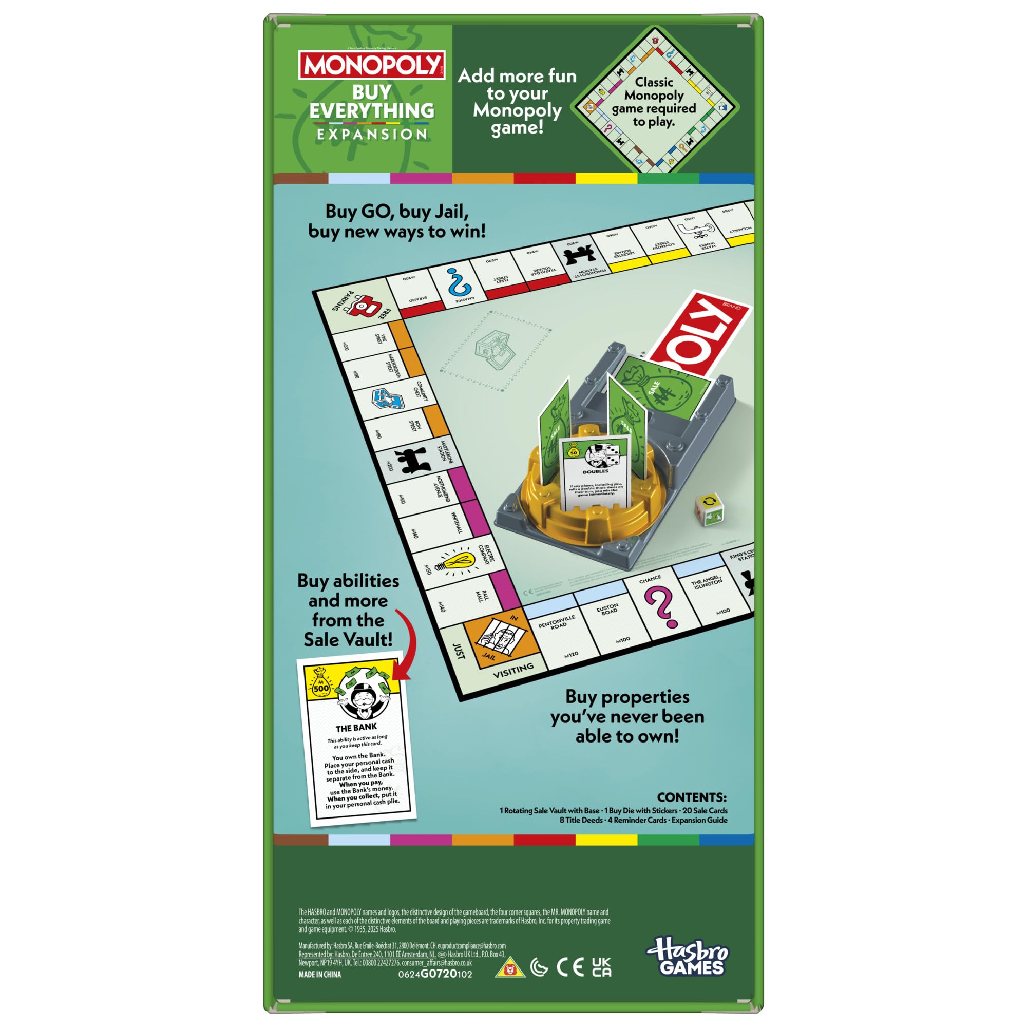 Monopoly Buy Everything Expansion for Classic Monopoly Game 3