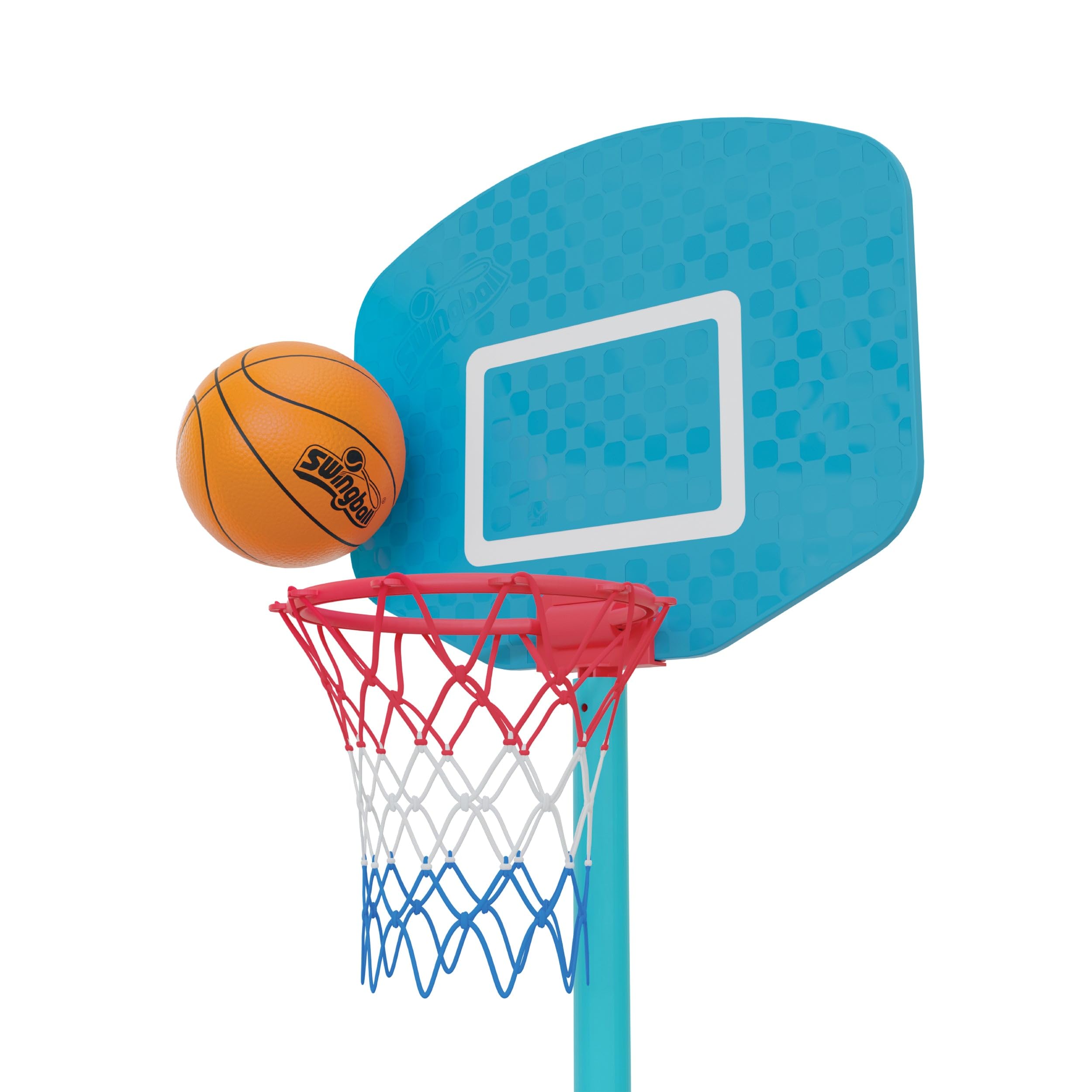 Swingball Height Adjustable Basketball Hoop - Portable, Ages 3+ 4