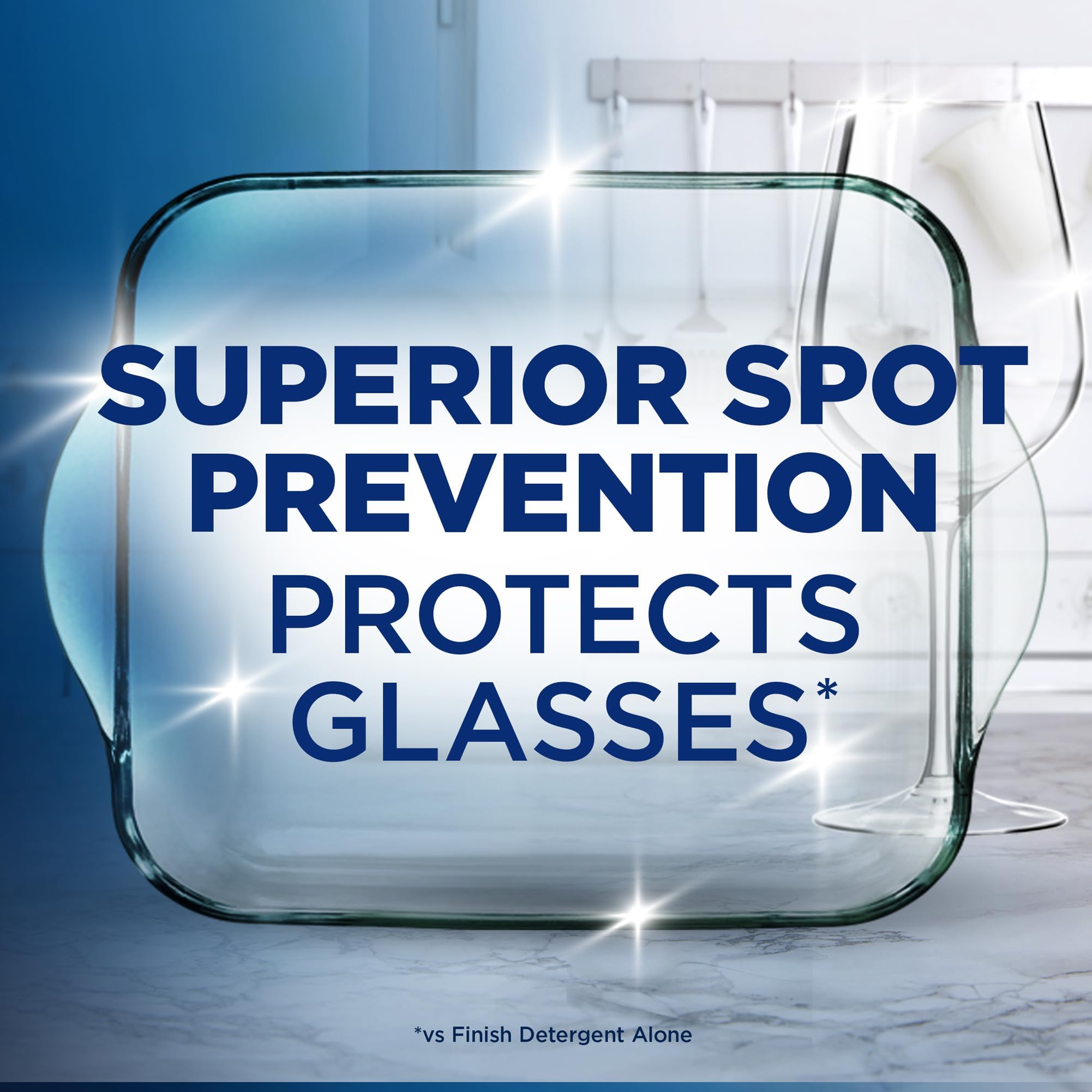 Finish – Spülen &amp; Glanz Geschirrspüler Klarspüler, Zitrone, 1,2 l (400 ml x 3) 3