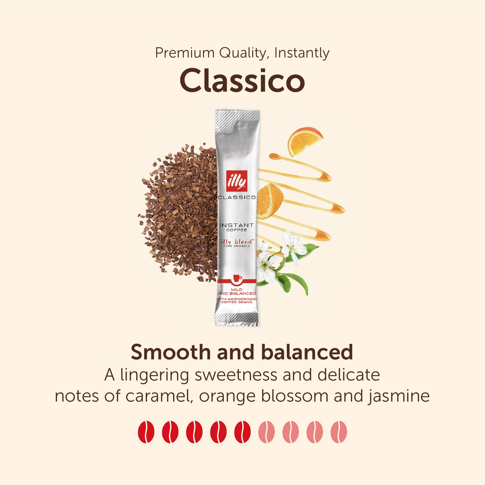 illy Classico Instant Coffee Sachets - 20 Count (40g) | 100% Arabica Medium Roast 4