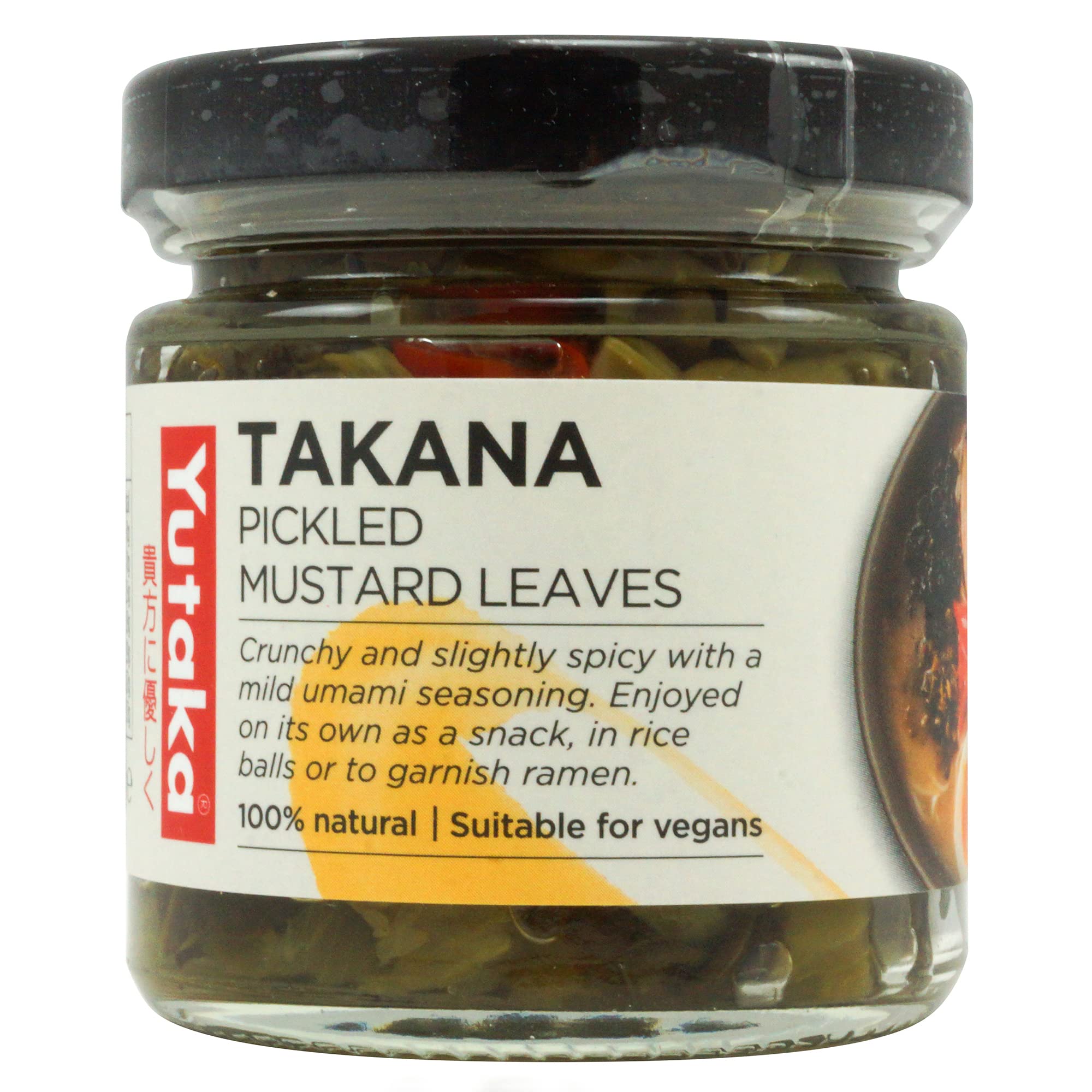Yutaka Takana Pickled Mustard Leaves - Crunchy & Spicy Japanese Relish | 110g