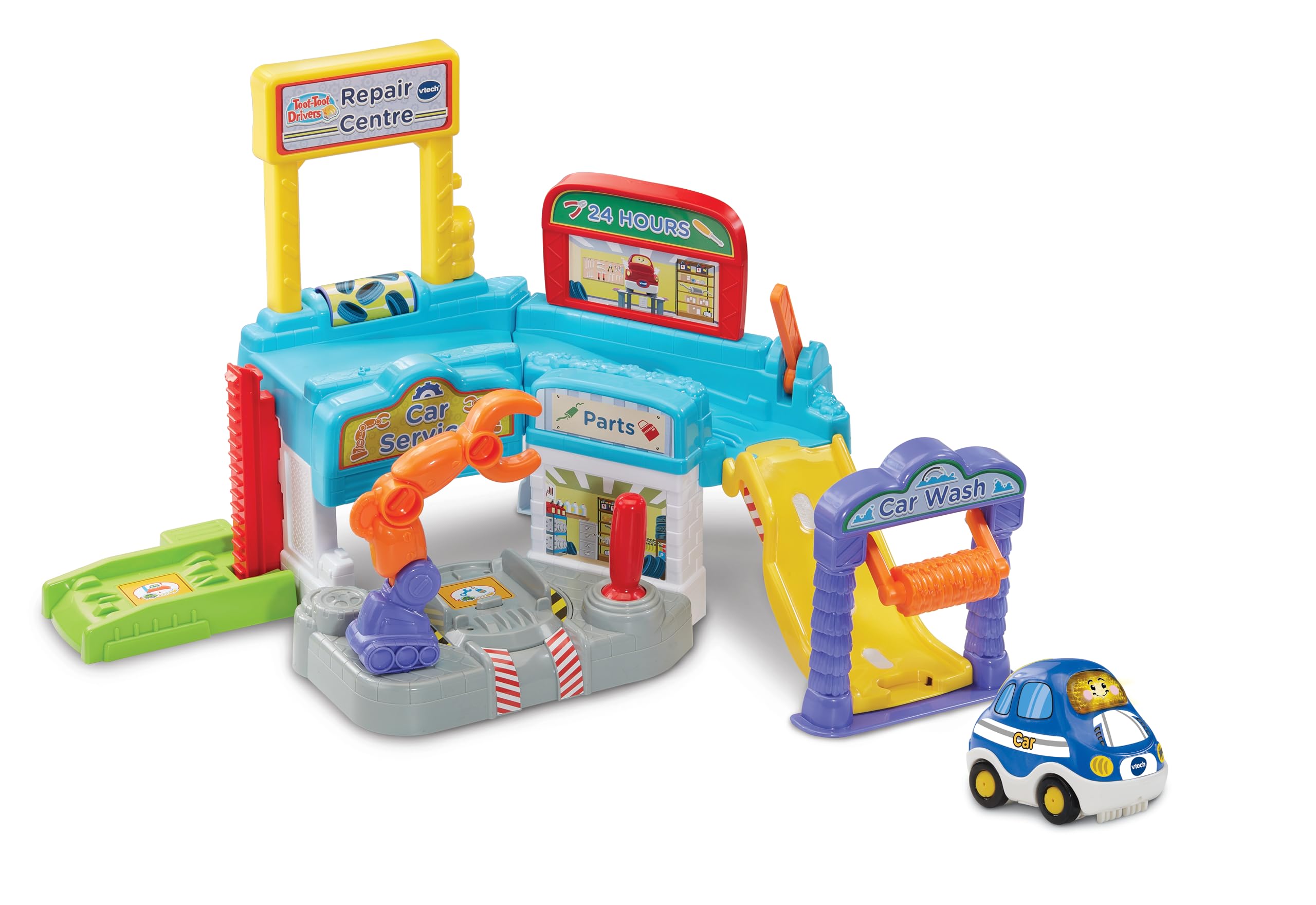 VTech Toot-Toot Drivers Repair Centre - Interactive Car Play Set with SmartPoint Technology 10