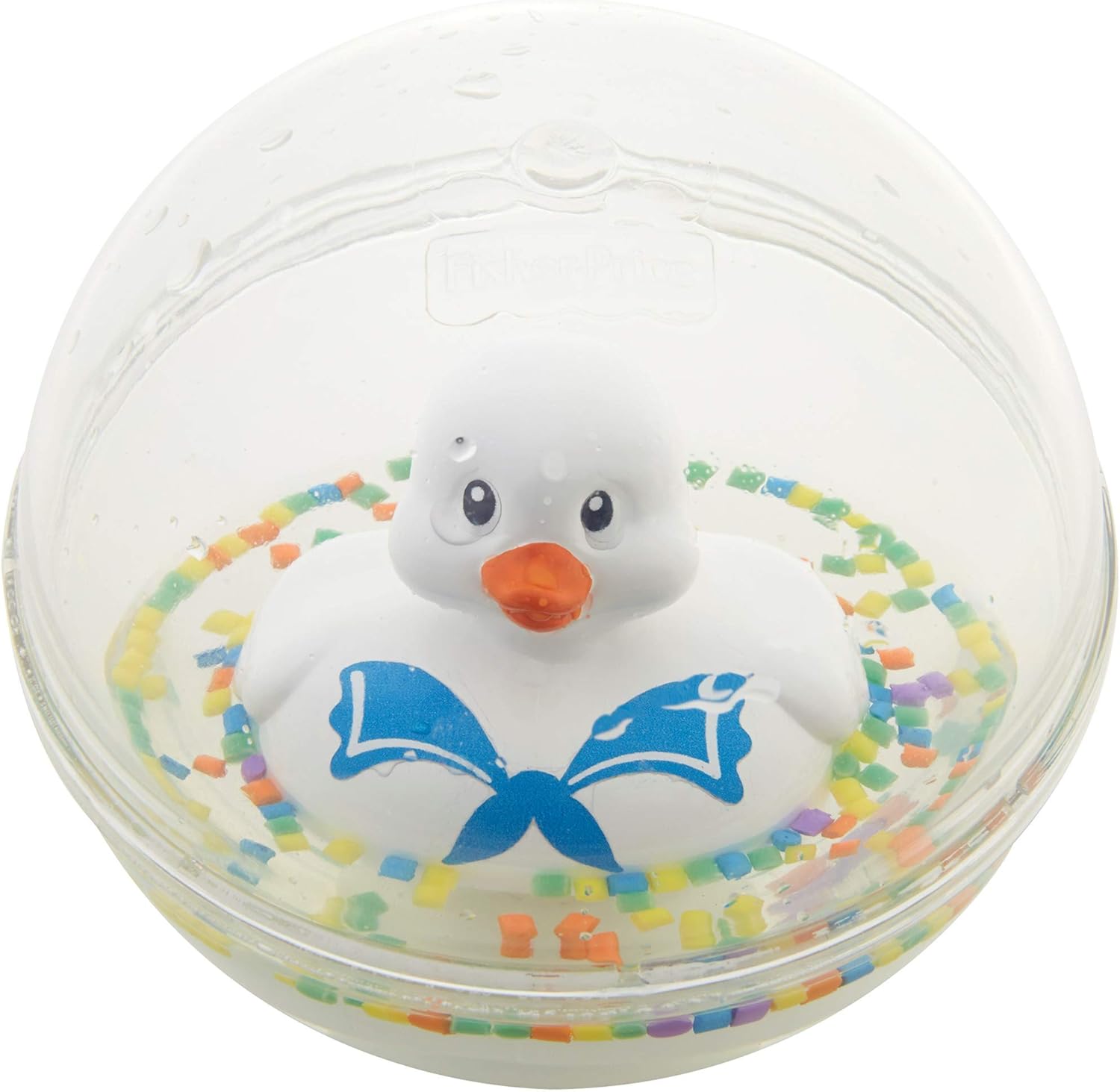 Fisher-Price Watermates Duck Ball - Floating Bath Toy for Babies & Toddlers 4