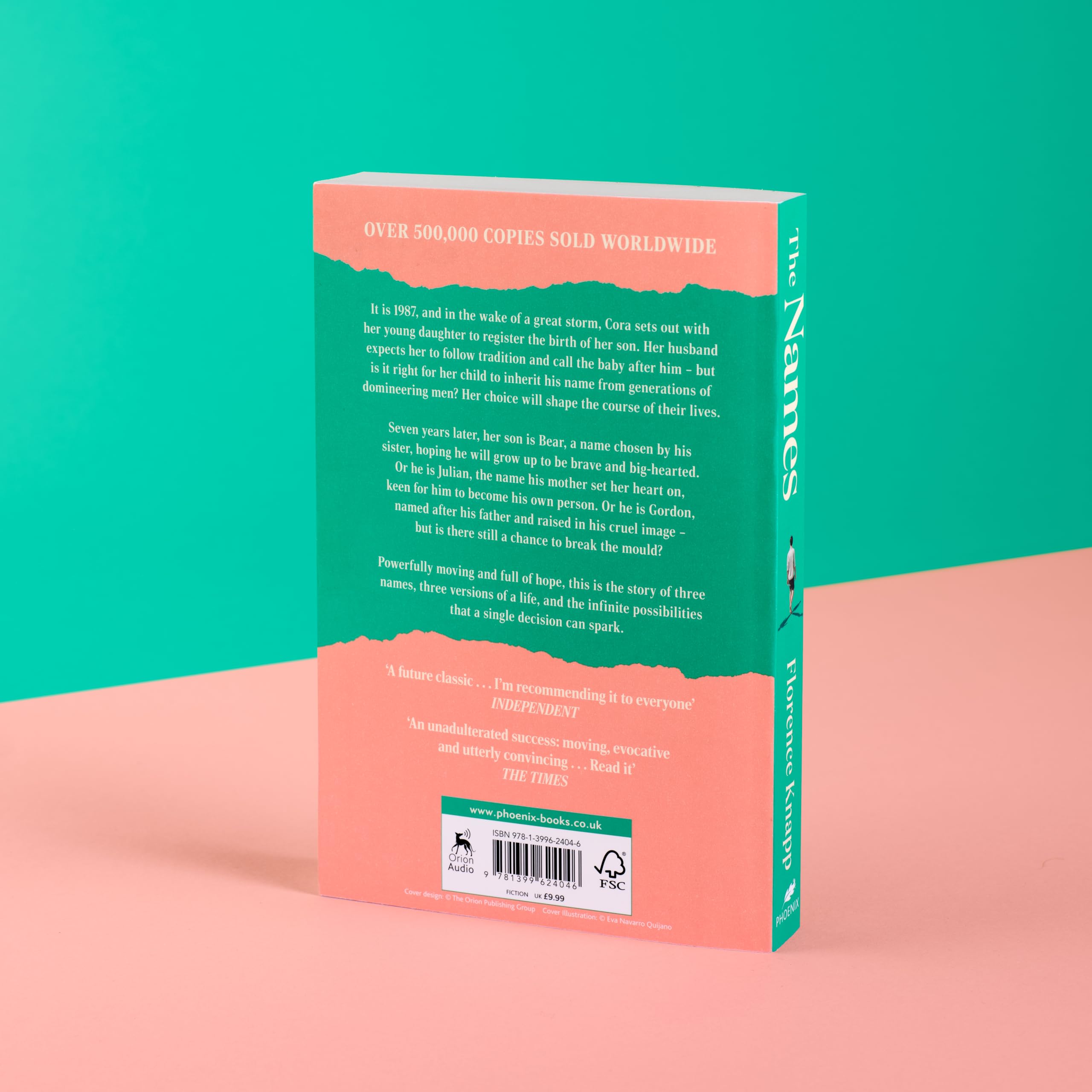 Phoenix The Names by Florence Knapp | Contemporary Fiction Paperback 3