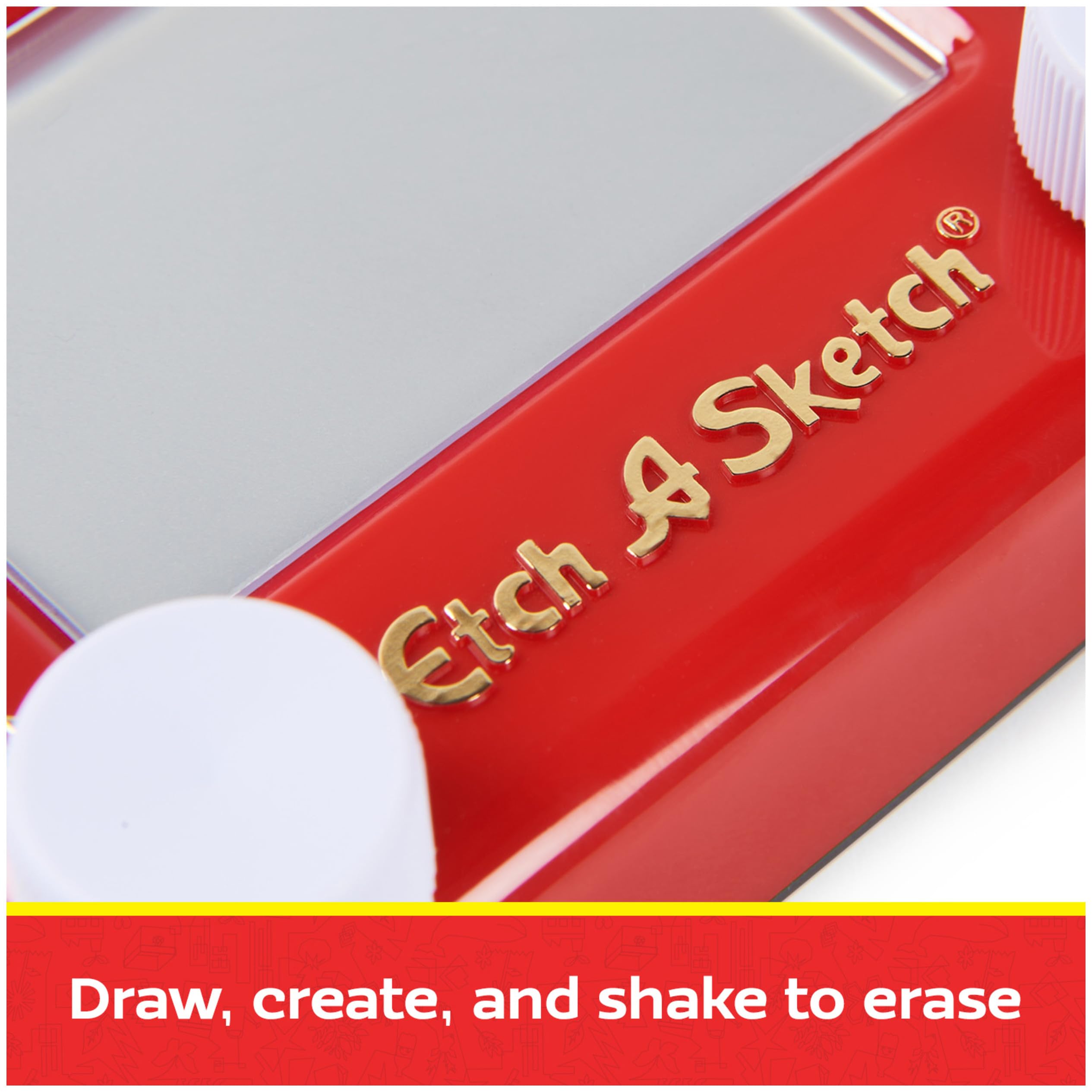 Etch A Sketch Recycled Pocket Screen - Eco-Friendly Drawing Toy for Kids 3+ 5
