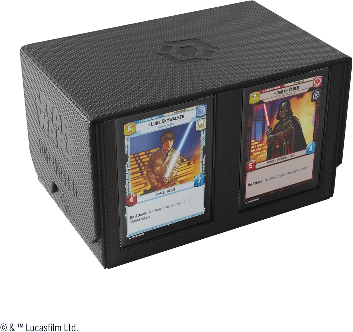 Gamegenic Star Wars Unlimited Double Deck Pod - Black 4