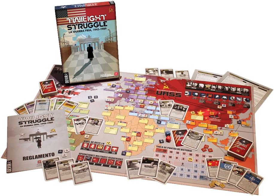 GMT Games Twilight Struggle: The Cold War 1945–1989 Deluxe Edition Board Game