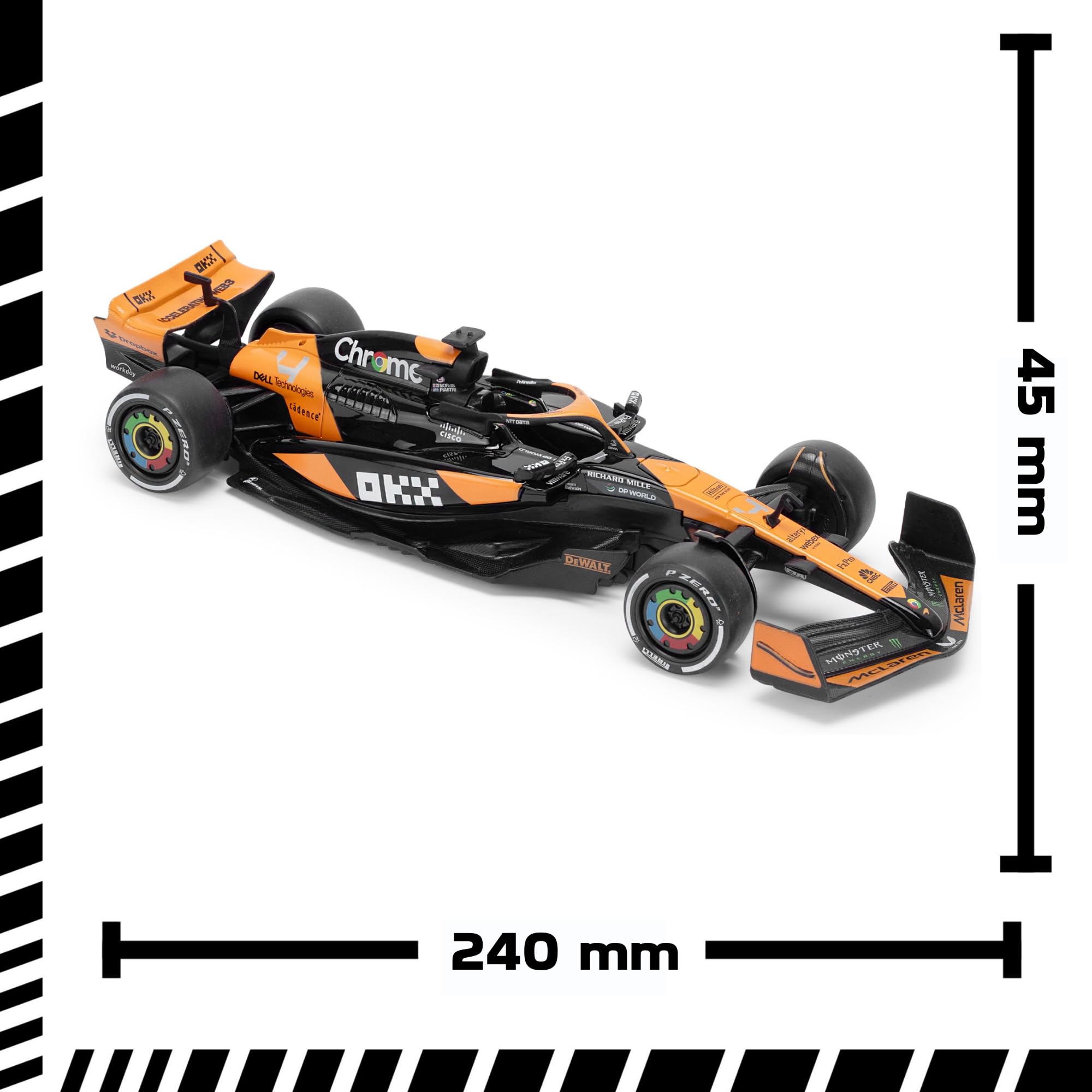 McLaren F1 1:24 Scale Die-Cast Model Car - 2024 Collectors Edition 7