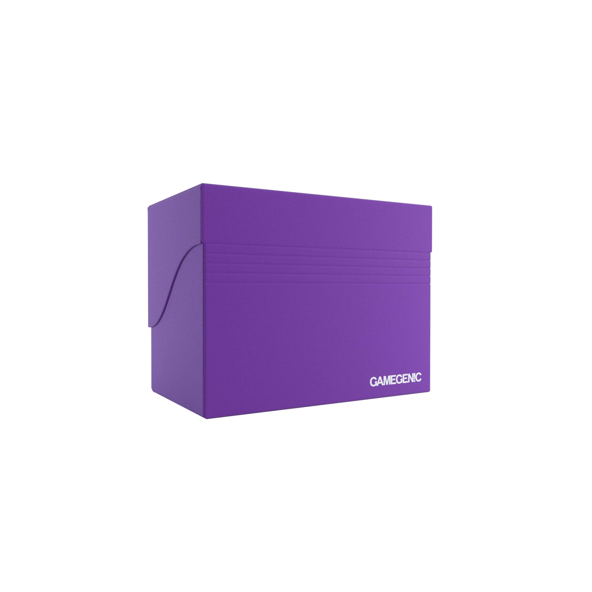 Gamegenic 80-Card Side Holder - Purple Deck Box for TCGs 5