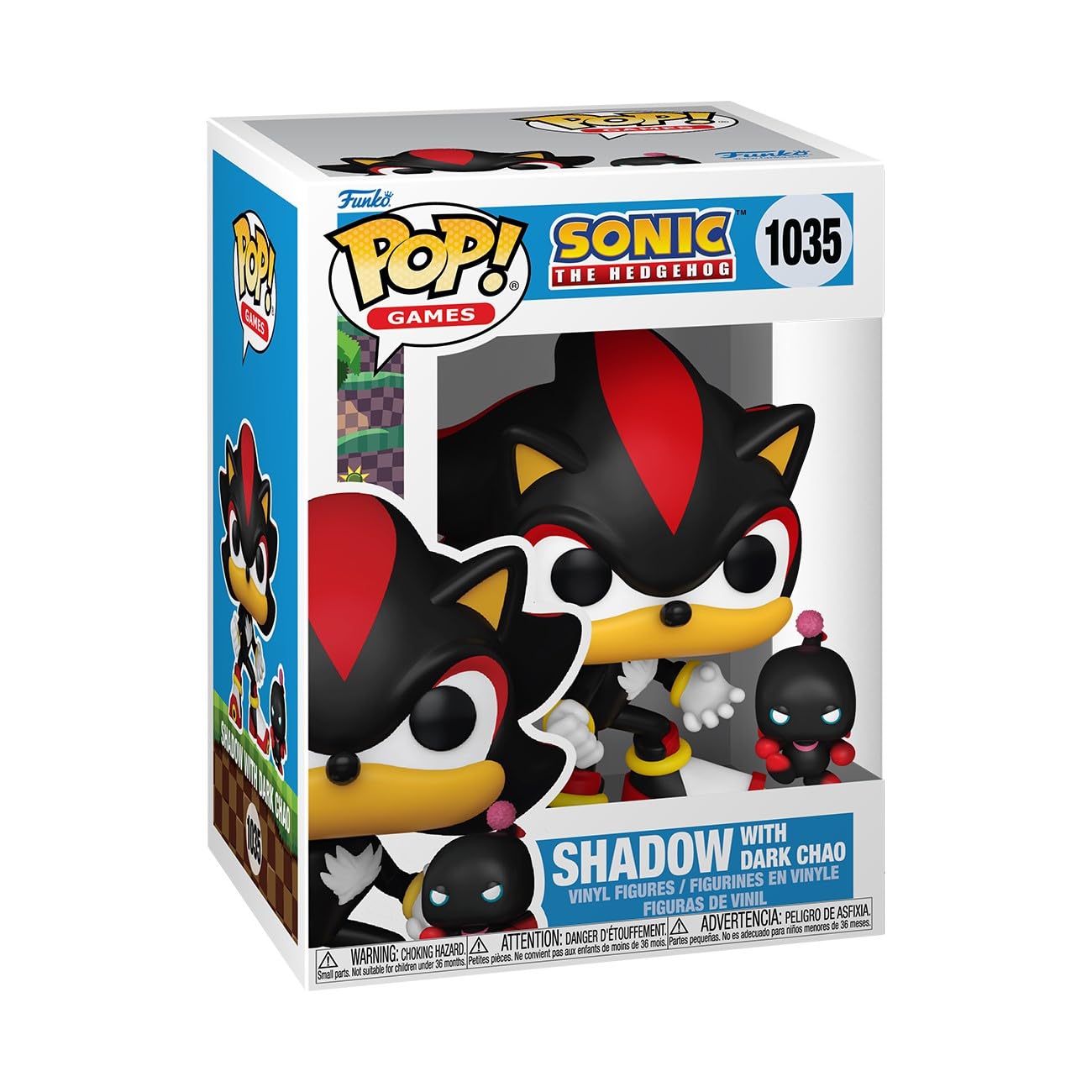 Funko Pop! Sonic the Hedgehog - Shadow the Hedgehog with DChao Vinyl Figure 4