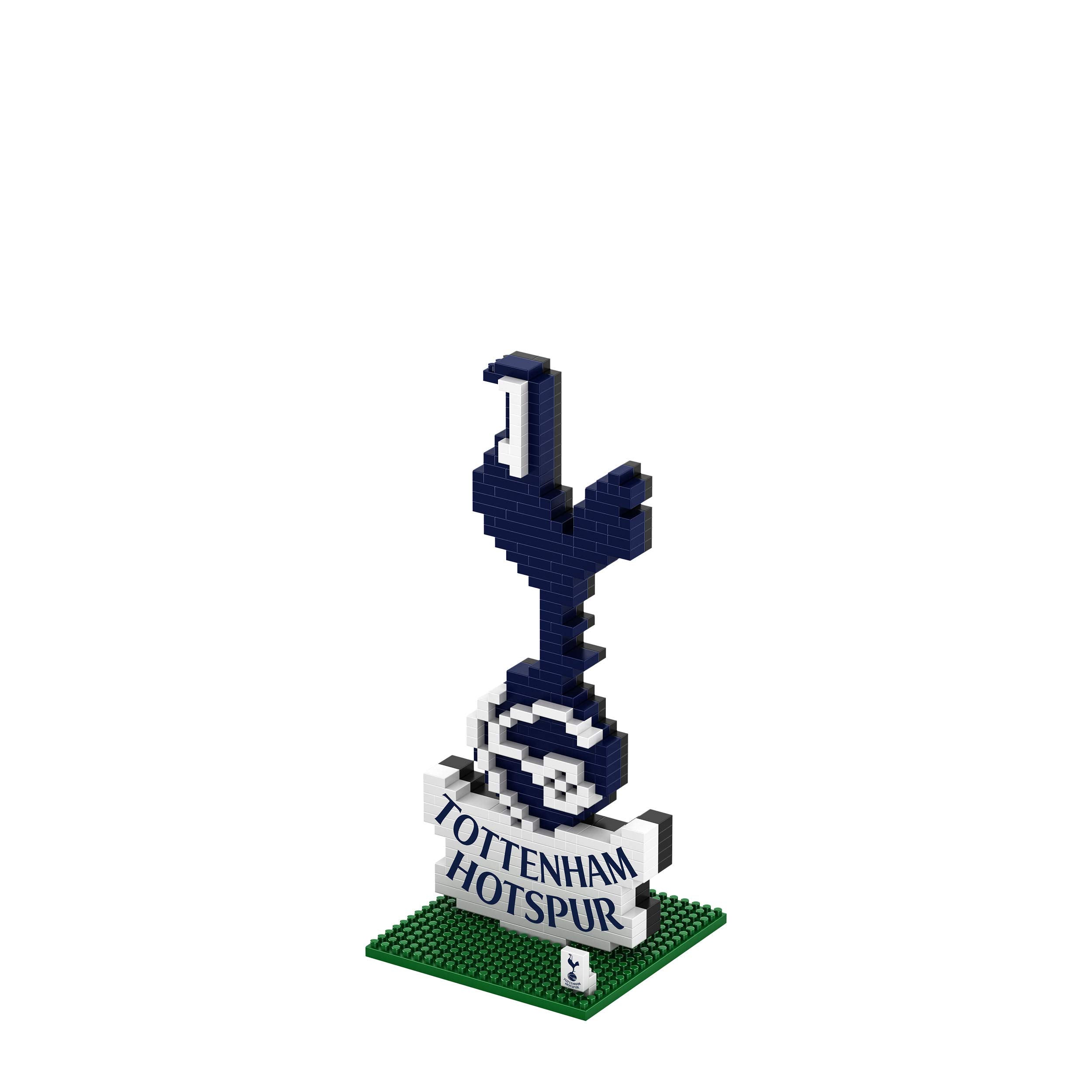 FOCO Tottenham Hotspur BRXLZ Logo Building Set - 399 Pieces | Ages 12+ | 8cm x 5cm x 10cm 1