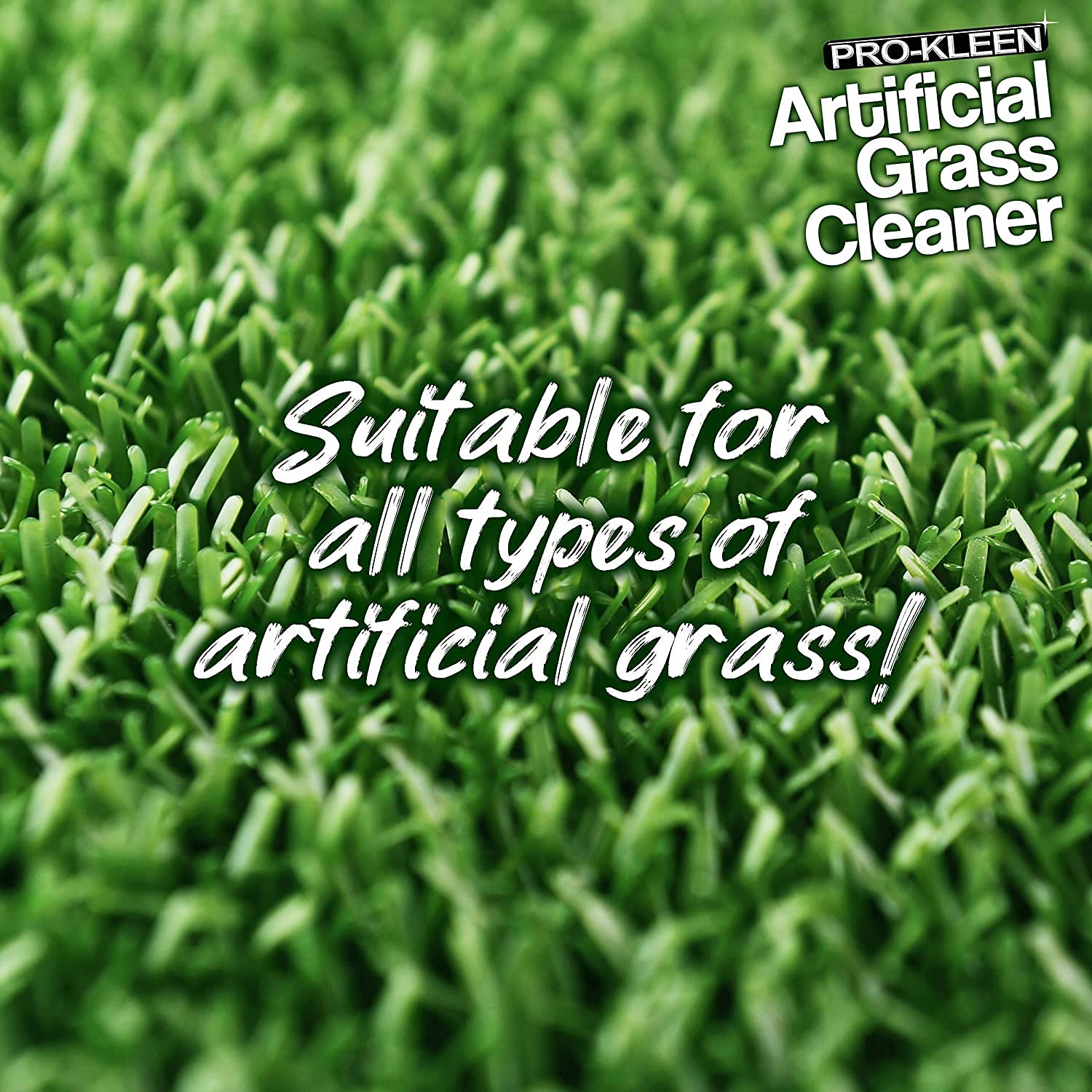 Pro-Kleen Artificial Grass Cleaner for Dogs - 3-in-1 Formula, Lavender Scent | 1 L 3