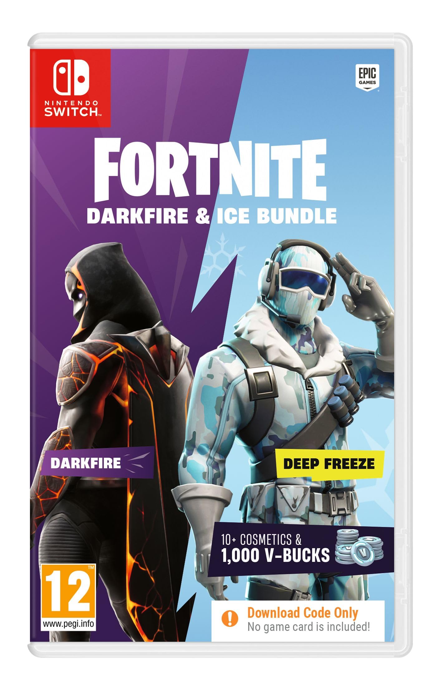 Epic Games - Fortnite Darkfire & Ice Bundle (Download Code) for Nintendo Switch