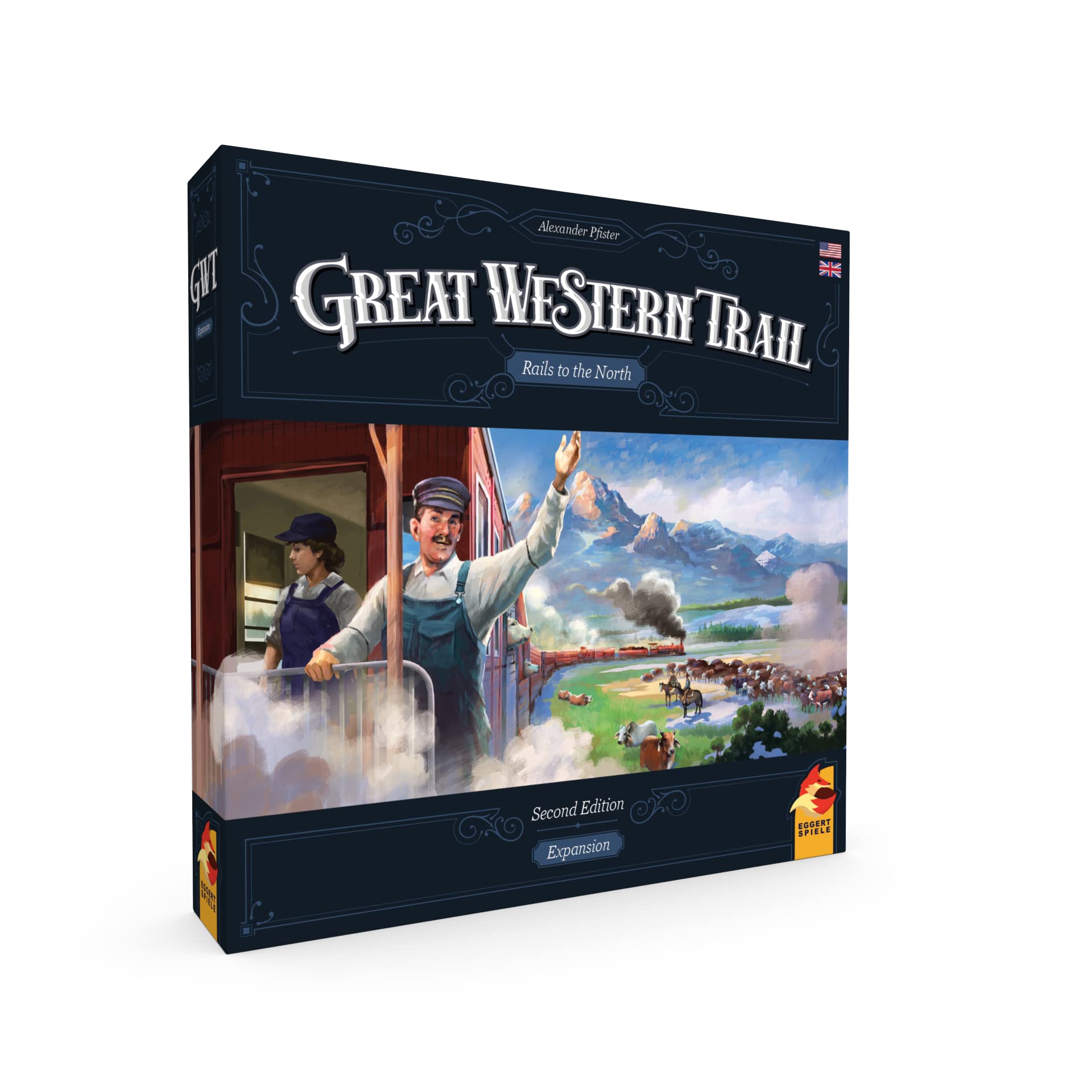 Eggert Spiele Great Western Trail: Rails to the North 2. Auflage Brettspiel-Erweiterung 7