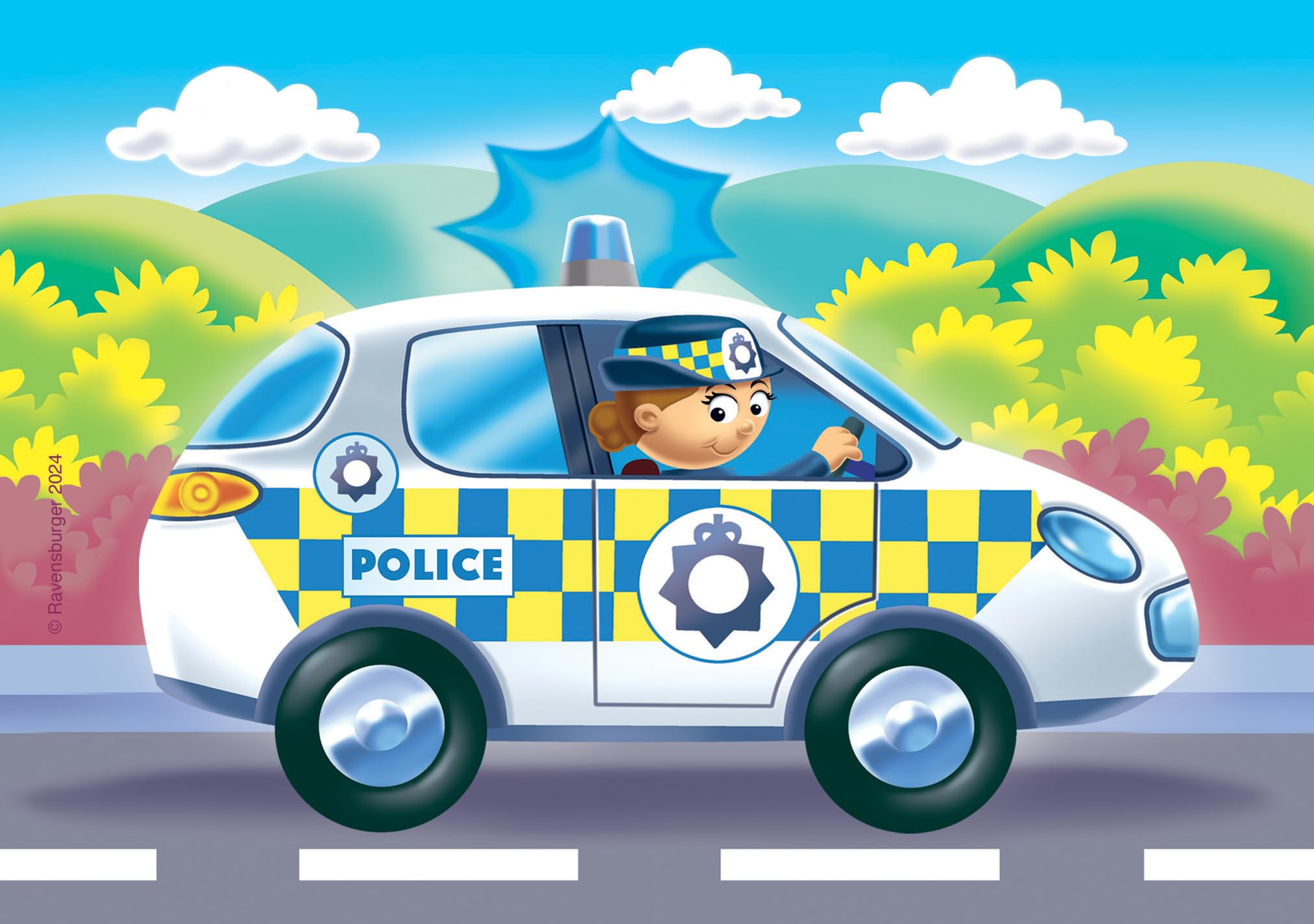 Ravensburger Rescue Vehicles My First Jigsaw Puzzles for Toddlers Age 18 Months+ (4-in-1 Set) 4