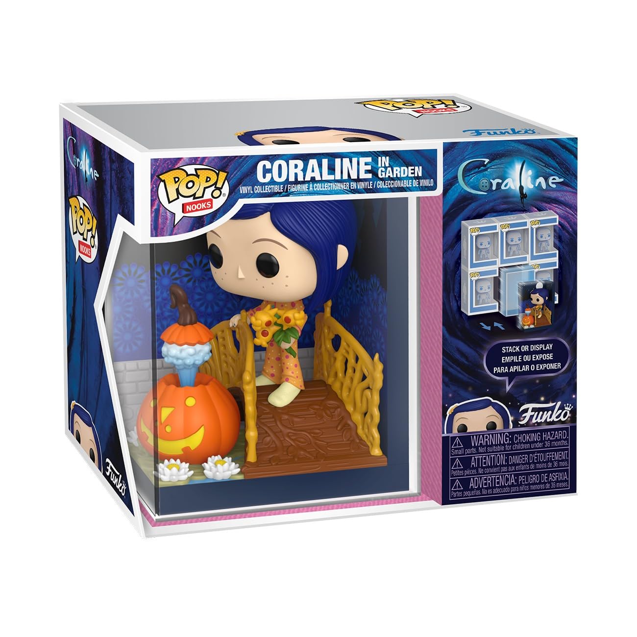Funko Pop! Nooks Coraline - Garden Collectible Vinyl Figure | 3.75 Inches | Ages 3+