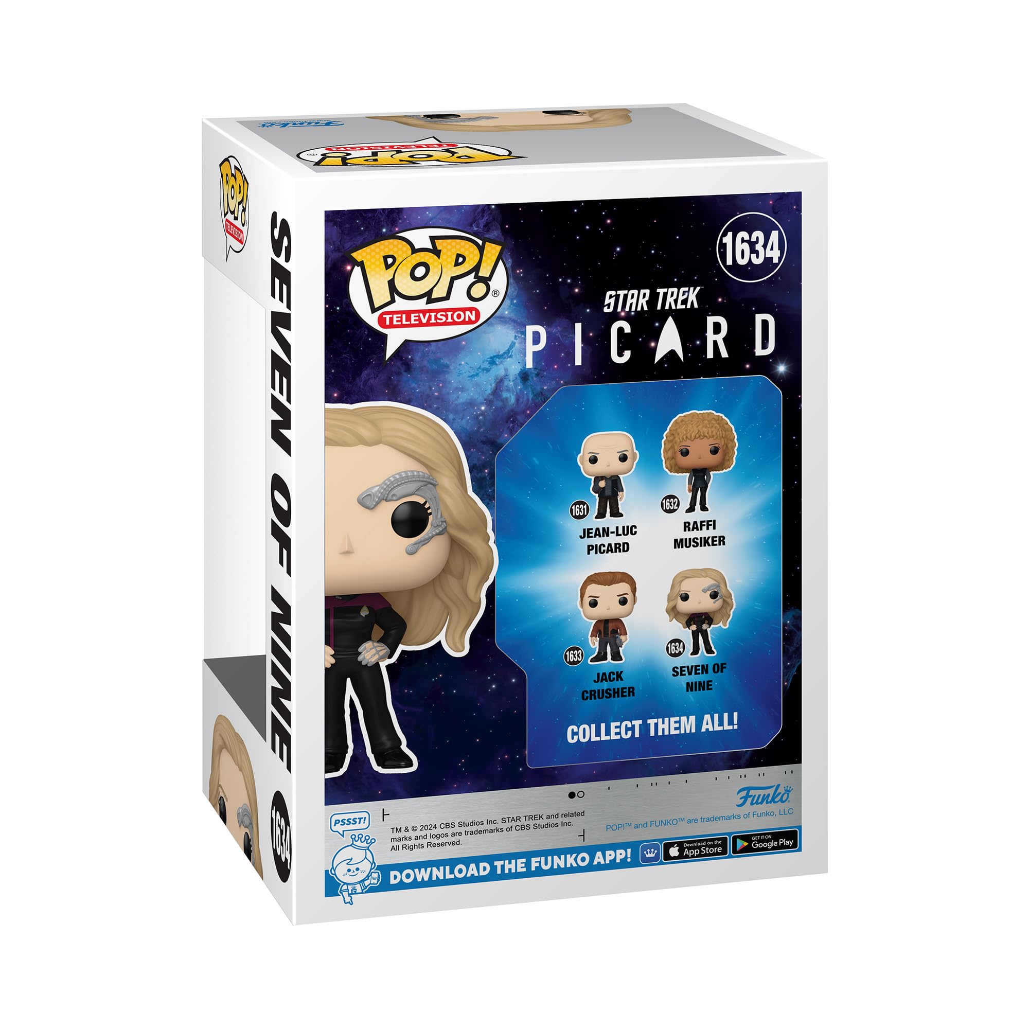 Funko Pop! TV Star Trek: Picard - Seven of Nine Vinyl Figure (80057) 4