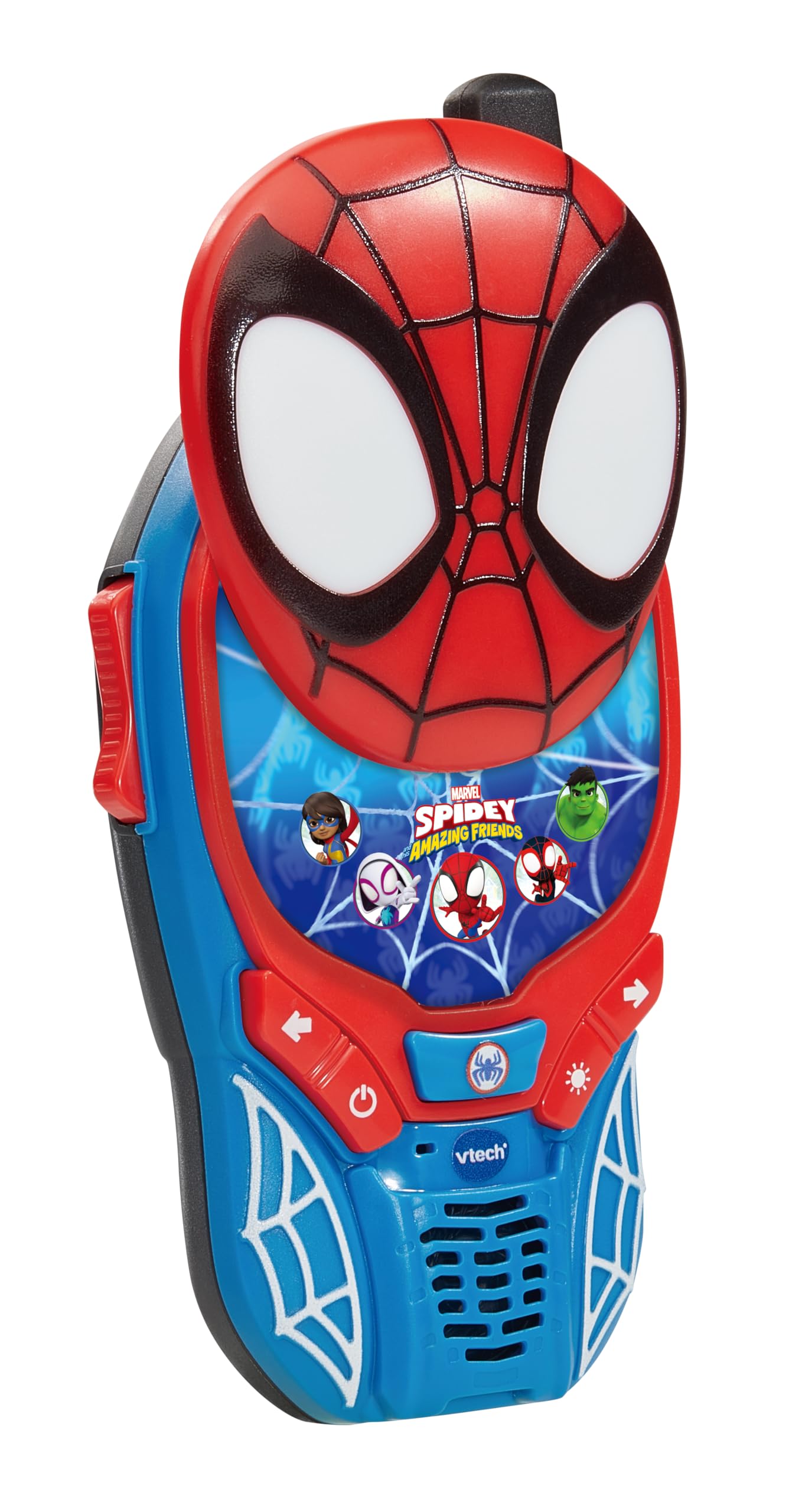 VTech Spidey and His Amazing Friends Spidey-Sense Walkie-Talkies - 500ft Range, Light-Up Eyes, Ages 3-6 3
