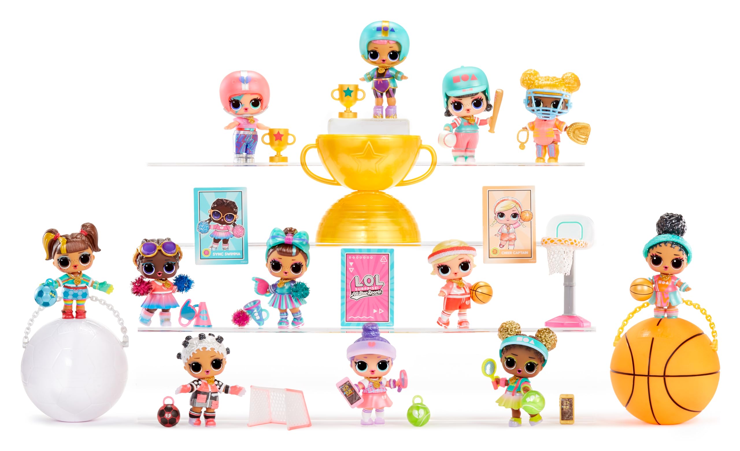 L.O.L. Surprise! All-Star Sports Vault Collection Tots Doll | Multicolor | Ages 4+ 4