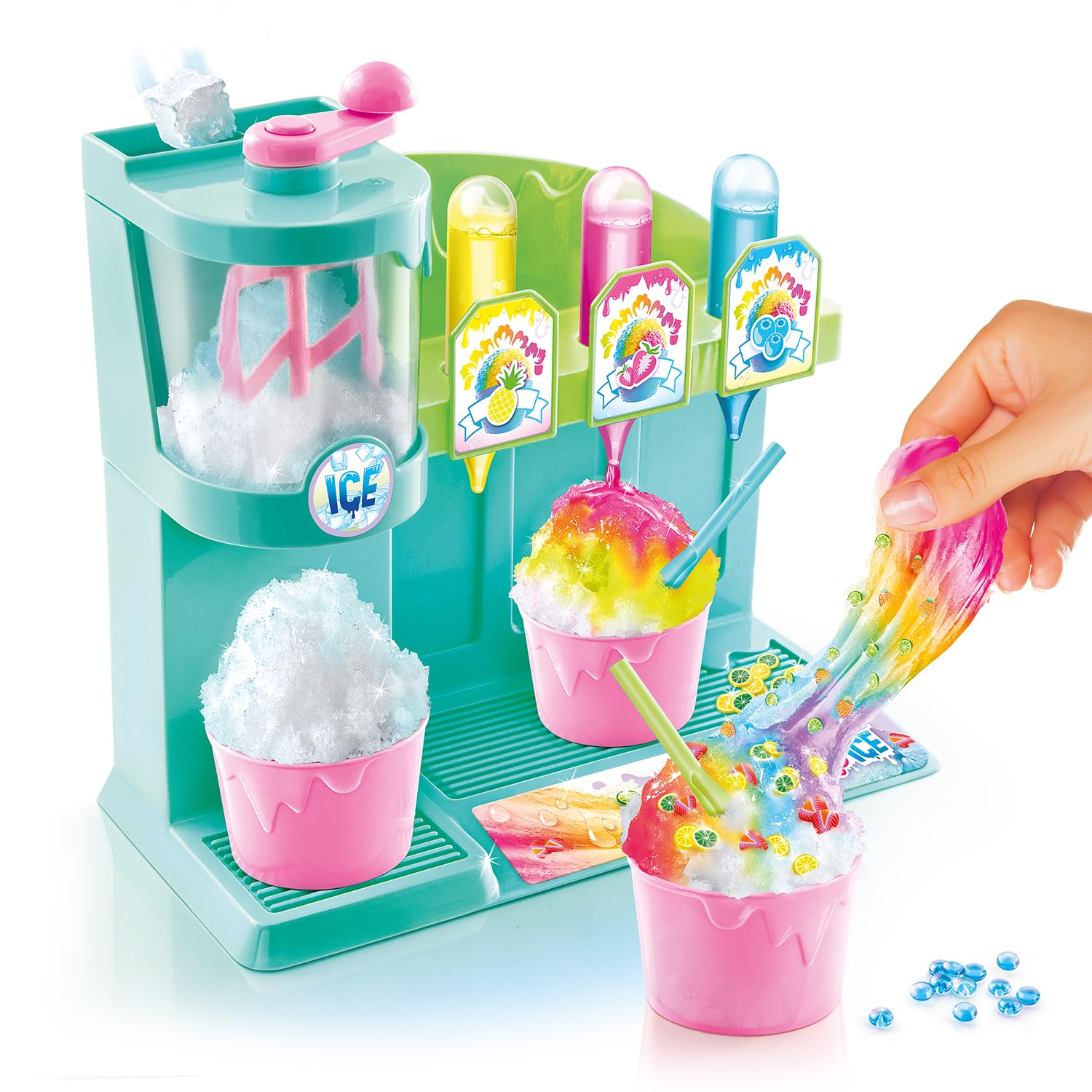 So Slime Slime-Ice Machine - Make Scented Snow-Cone Slime with 3 Dyes & Decorations 5