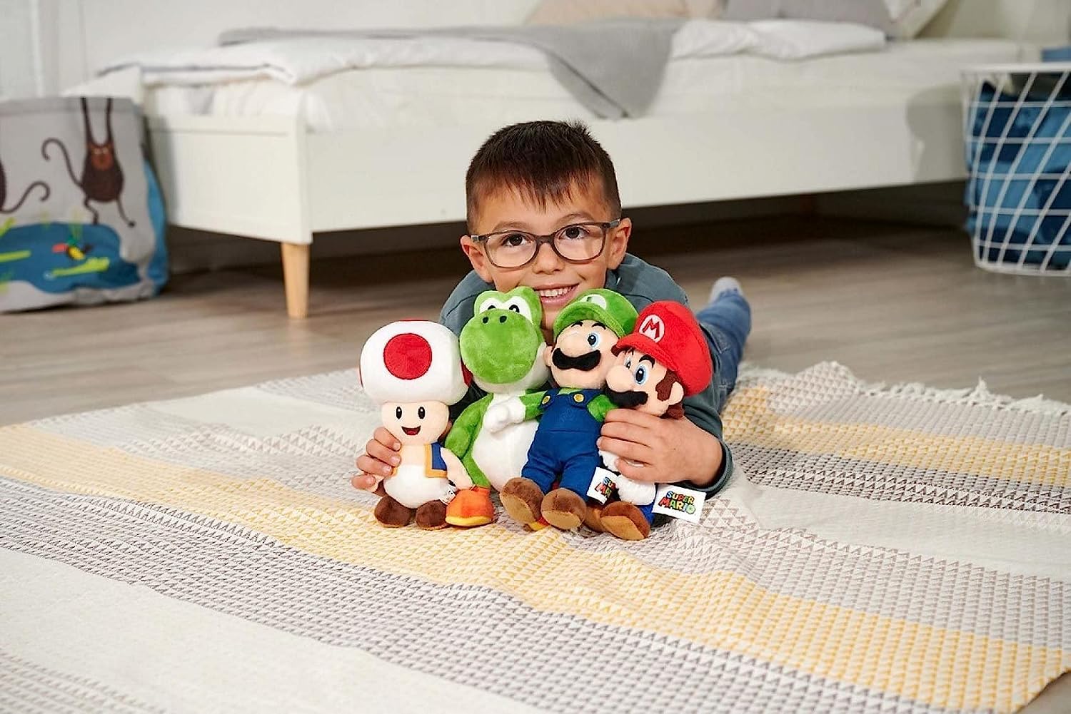 Simba Toys Plush Luigi, Suitable from the First Months of Age, 20 cm 4