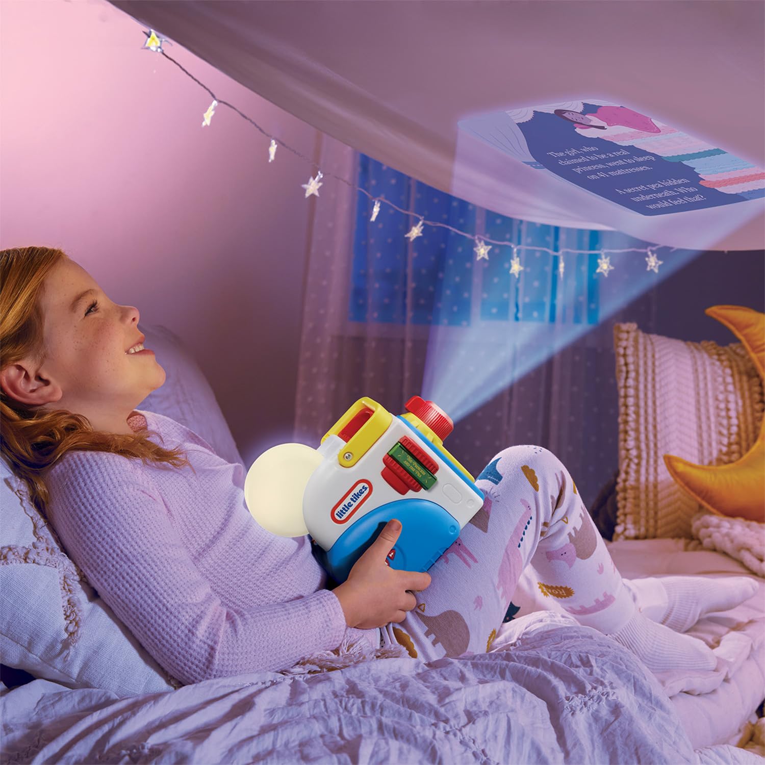 Little Tikes Story Dream Machine Starter Pack – Licht-, Sound- und Audioprojektor mit 3 Märchengeschichten 8