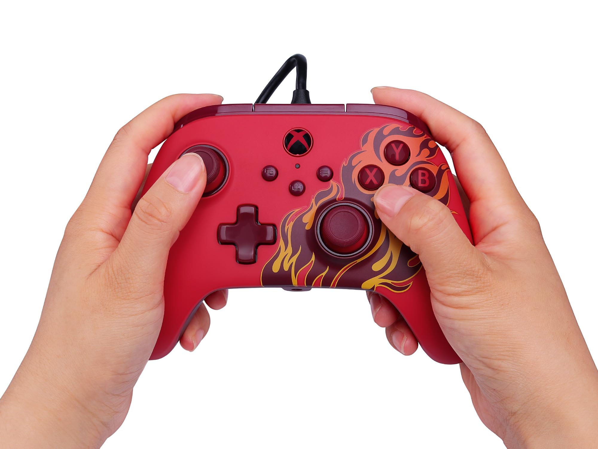 PowerA Advantage Wired Controller - Red Blaze [Xbox Series X|S] 2