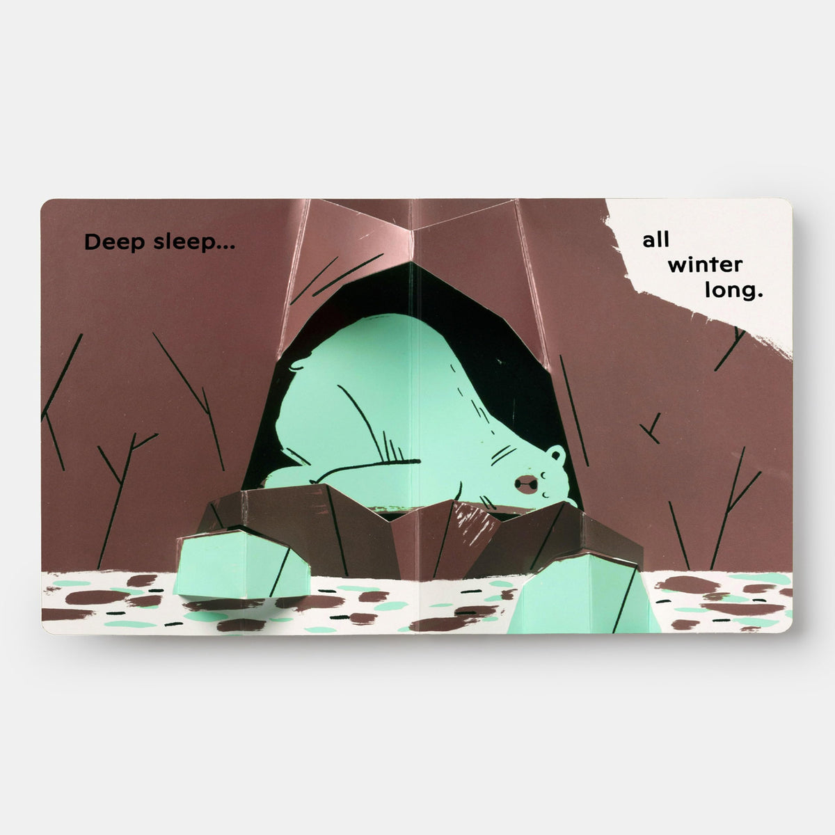 Phaidon Press Winter Pops Up! - Pop-Up Book for Ages 2-4 6