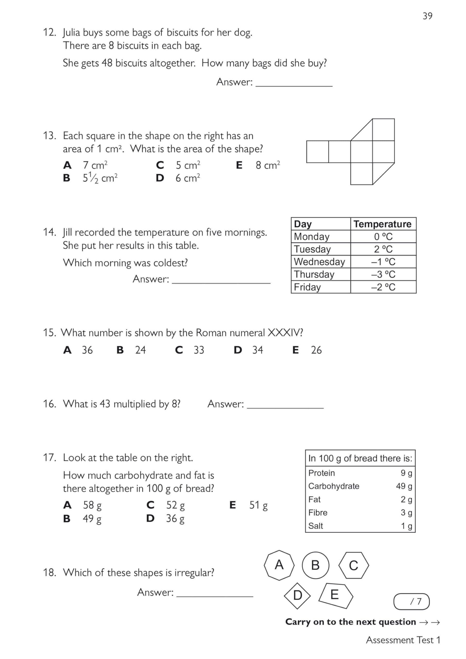CGP 11+ GL Maths Practice Book & Assessment Tests for Ages 8-9 with Online Edition 8