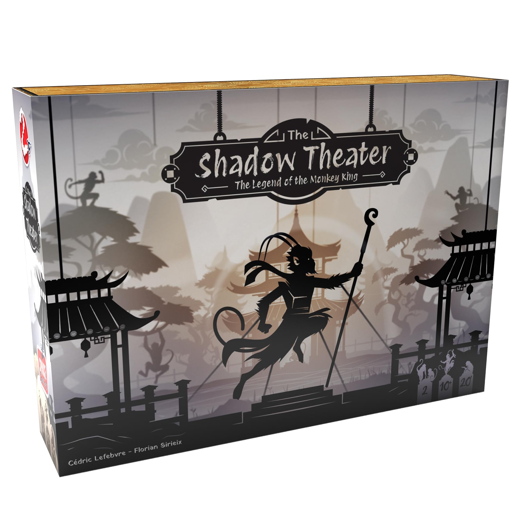 SPACE Cowboys The Shadow Theater: The Legend of The Monkey King Board Game | 2 Players | 30 Min | Age 12+