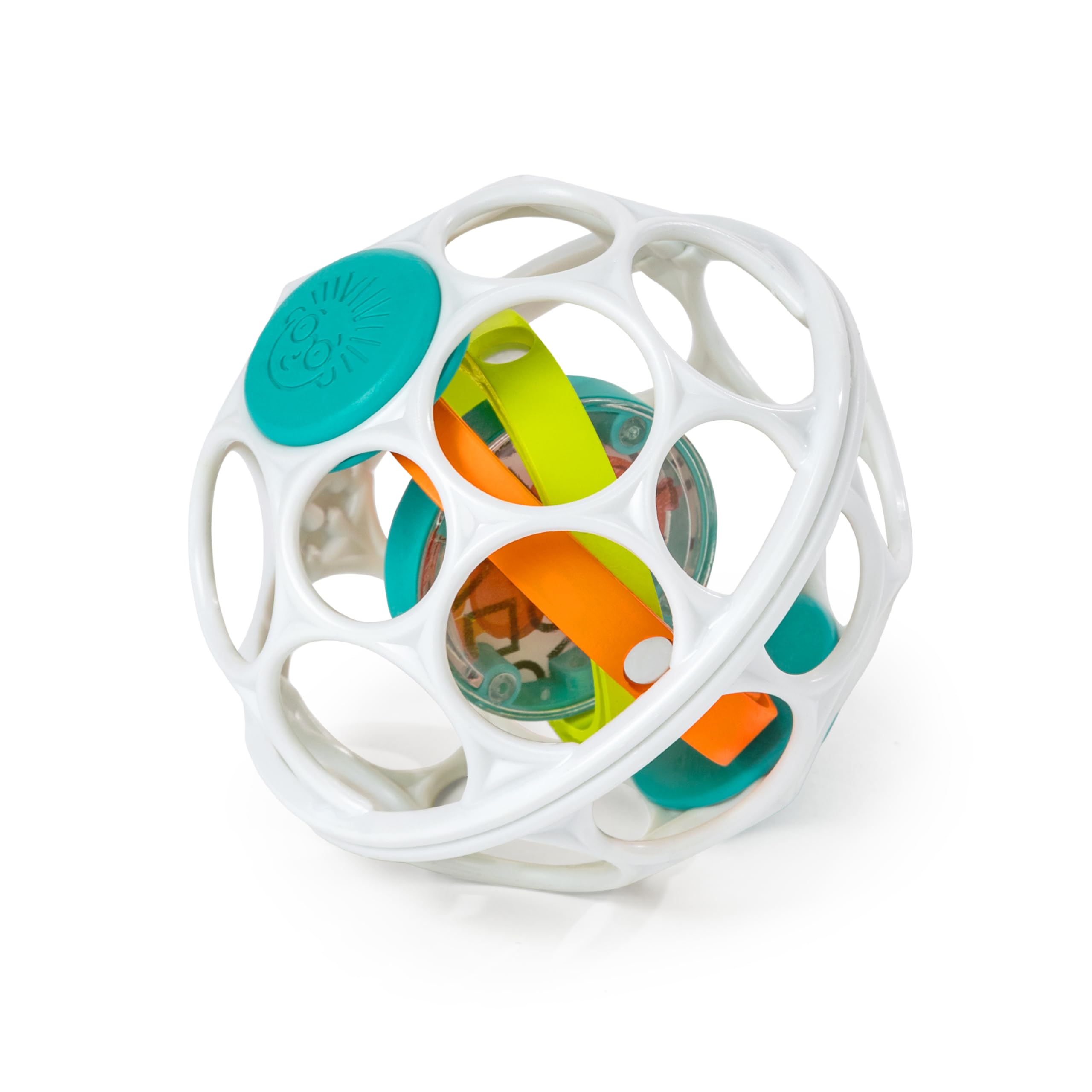 Baby Einstein Grip & Spin Oball Rattle Toy - BPA Free, Easy Grasp, 0+ Months