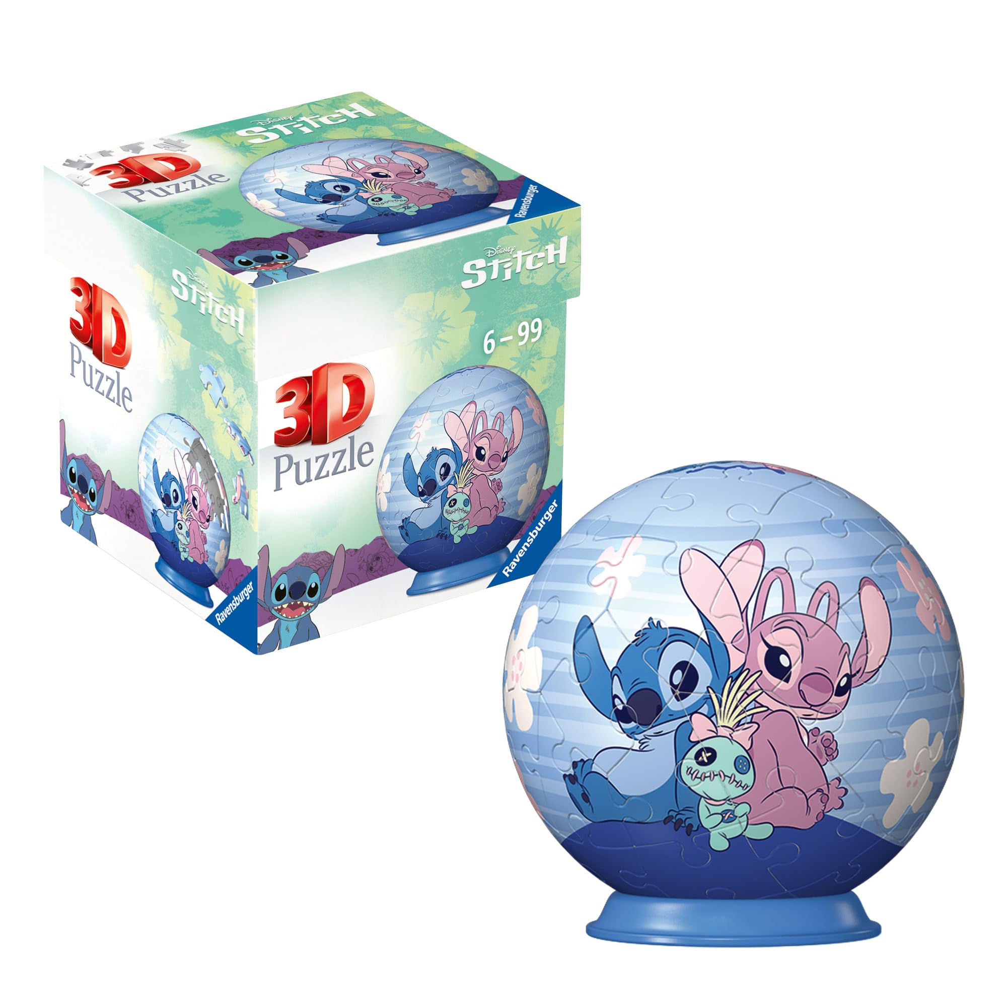 Ravensburger Disney Stitch and Friends 3D Jigsaw Puzzle