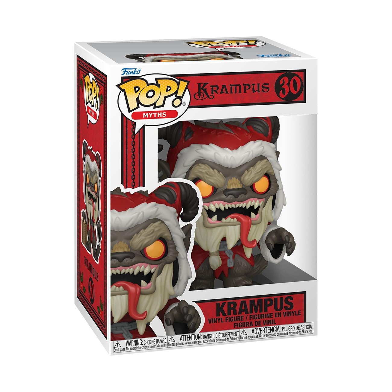 Funko POP! Myths: Holiday - Krampus Vinyl Figure | Approx. 4.6 inches | Ages 3+