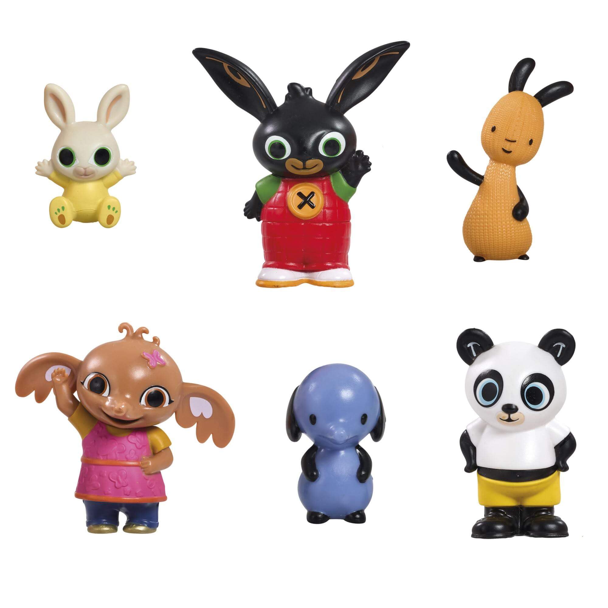 Rainbow Designs Bing & Charlie Twin Pack Figures - Miniature Figures for Ages 18 Months+