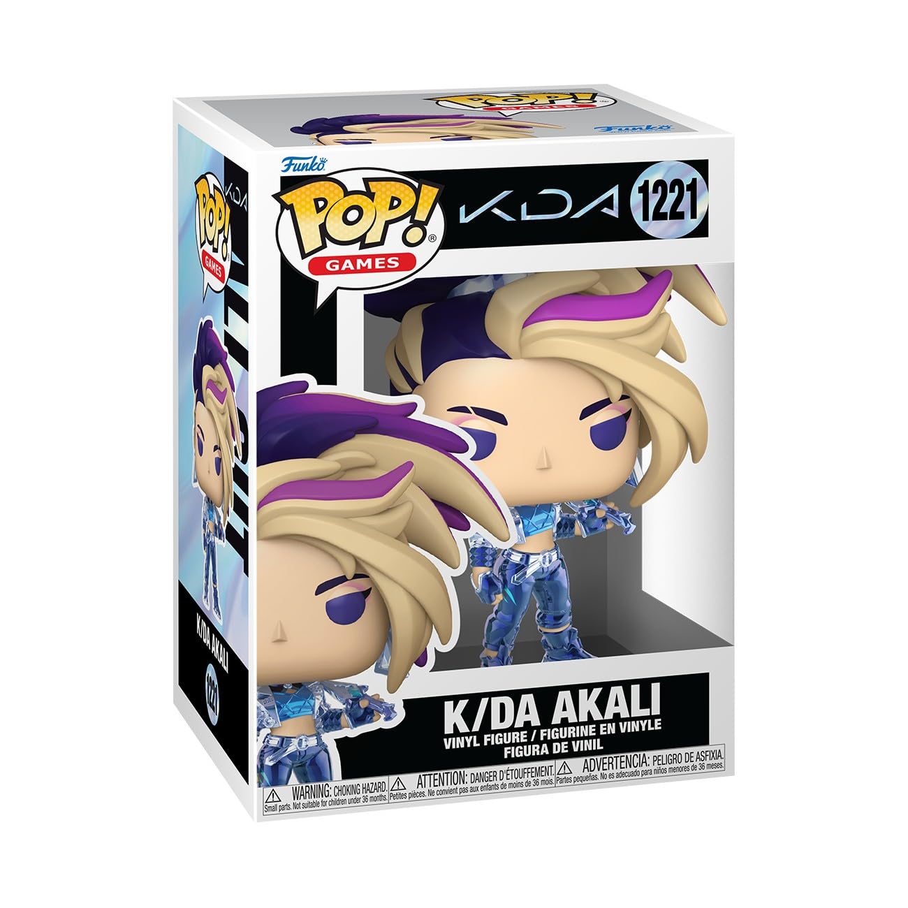 Funko Pop! Games: League of Legends - K/DA Akali Chibi Vinyl Figure | 3.75 in