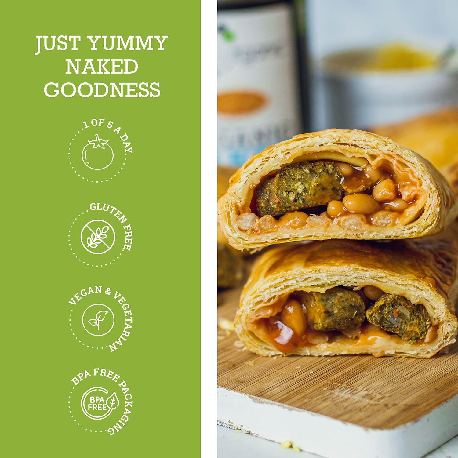 Mr Organic - Haricot Beans Bio-Bohnen in der Dose 7